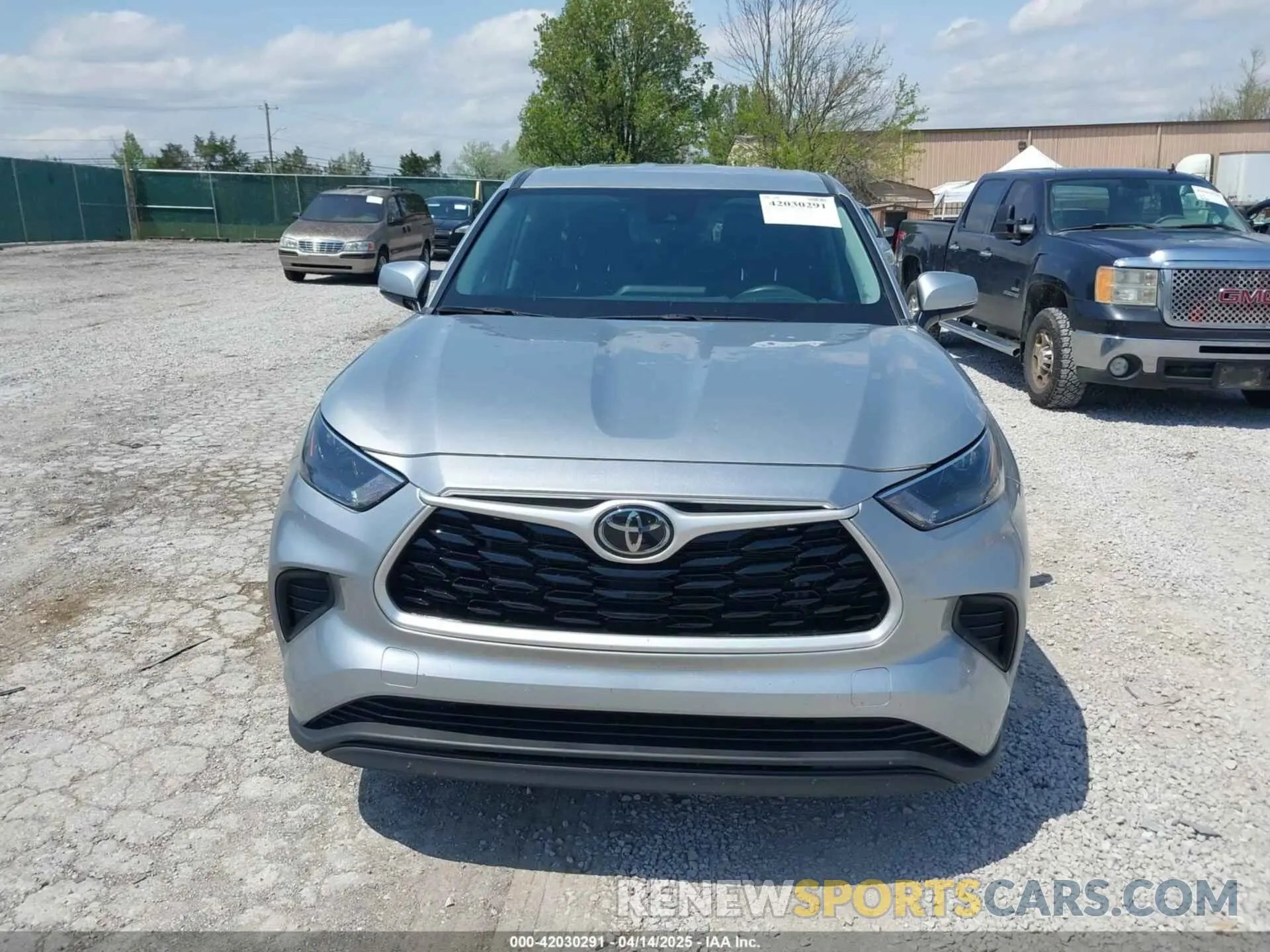 12 fotografías del automóvil dañado 5TDKDRAH1PS048393 TOYOTA HIGHLANDER 2023