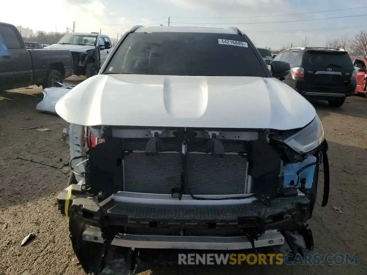 5 fotografías del automóvil dañado 5TDKDRAH1PS508782 TOYOTA HIGHLANDER 2023