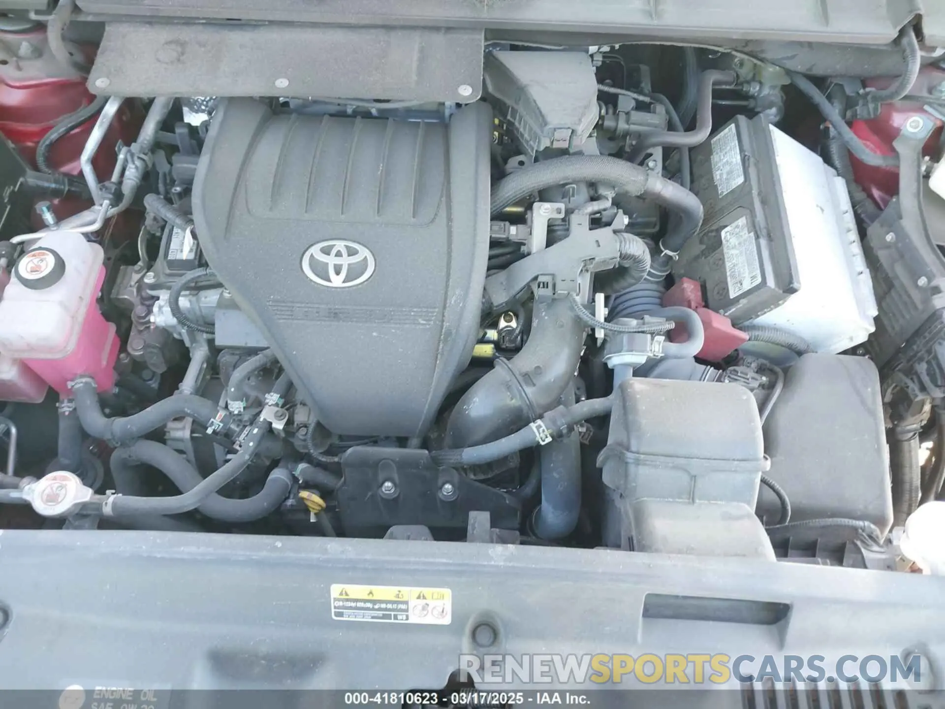 10 fotografías del automóvil dañado 5TDKDRAH2PS035765 TOYOTA HIGHLANDER 2023