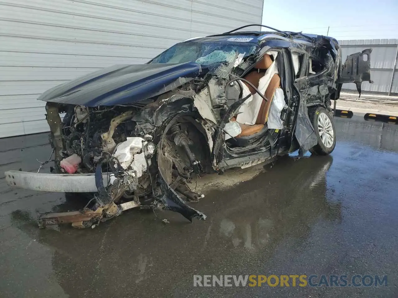 1 fotografías del automóvil dañado 5TDKDRAH2PS036107 TOYOTA HIGHLANDER 2023