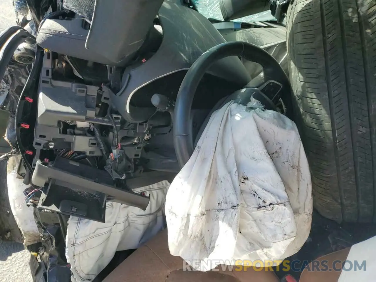 8 fotografías del automóvil dañado 5TDKDRAH2PS036107 TOYOTA HIGHLANDER 2023