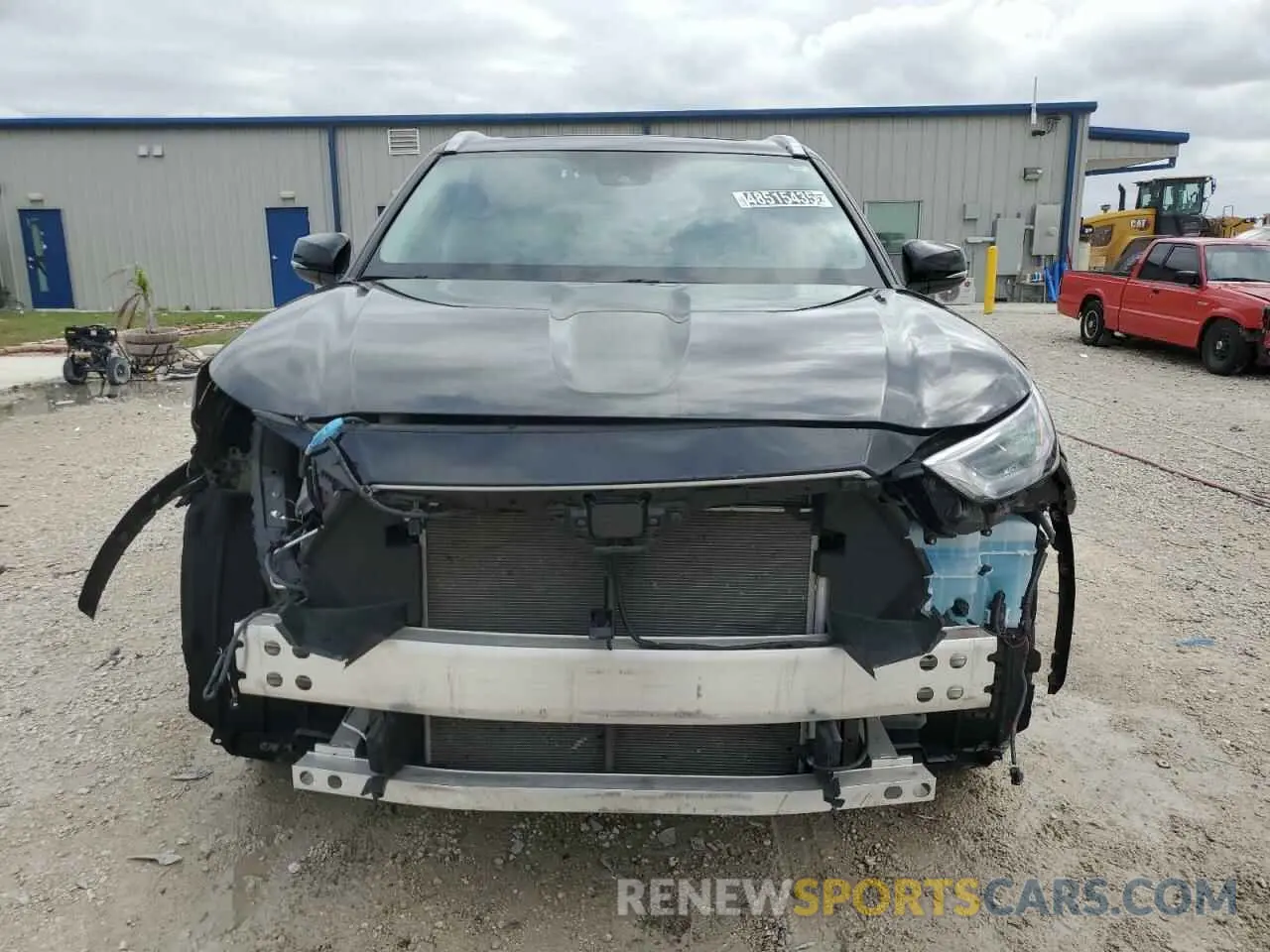 5 fotografías del automóvil dañado 5TDKDRAH2PS036169 TOYOTA HIGHLANDER 2023