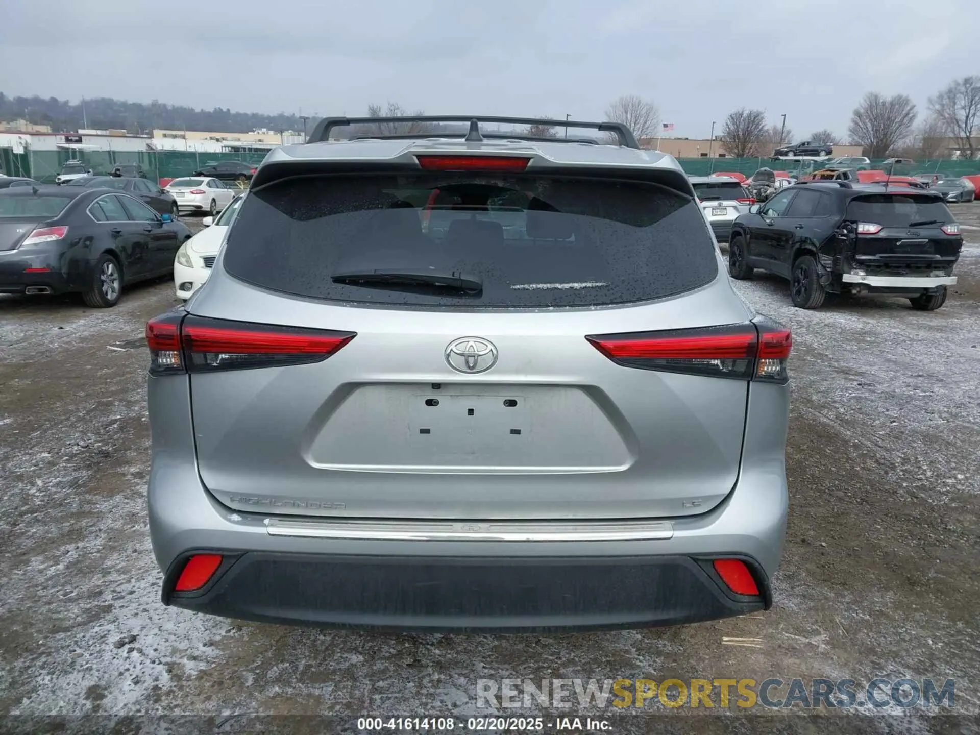16 fotografías del automóvil dañado 5TDKDRAH2PS503946 TOYOTA HIGHLANDER 2023