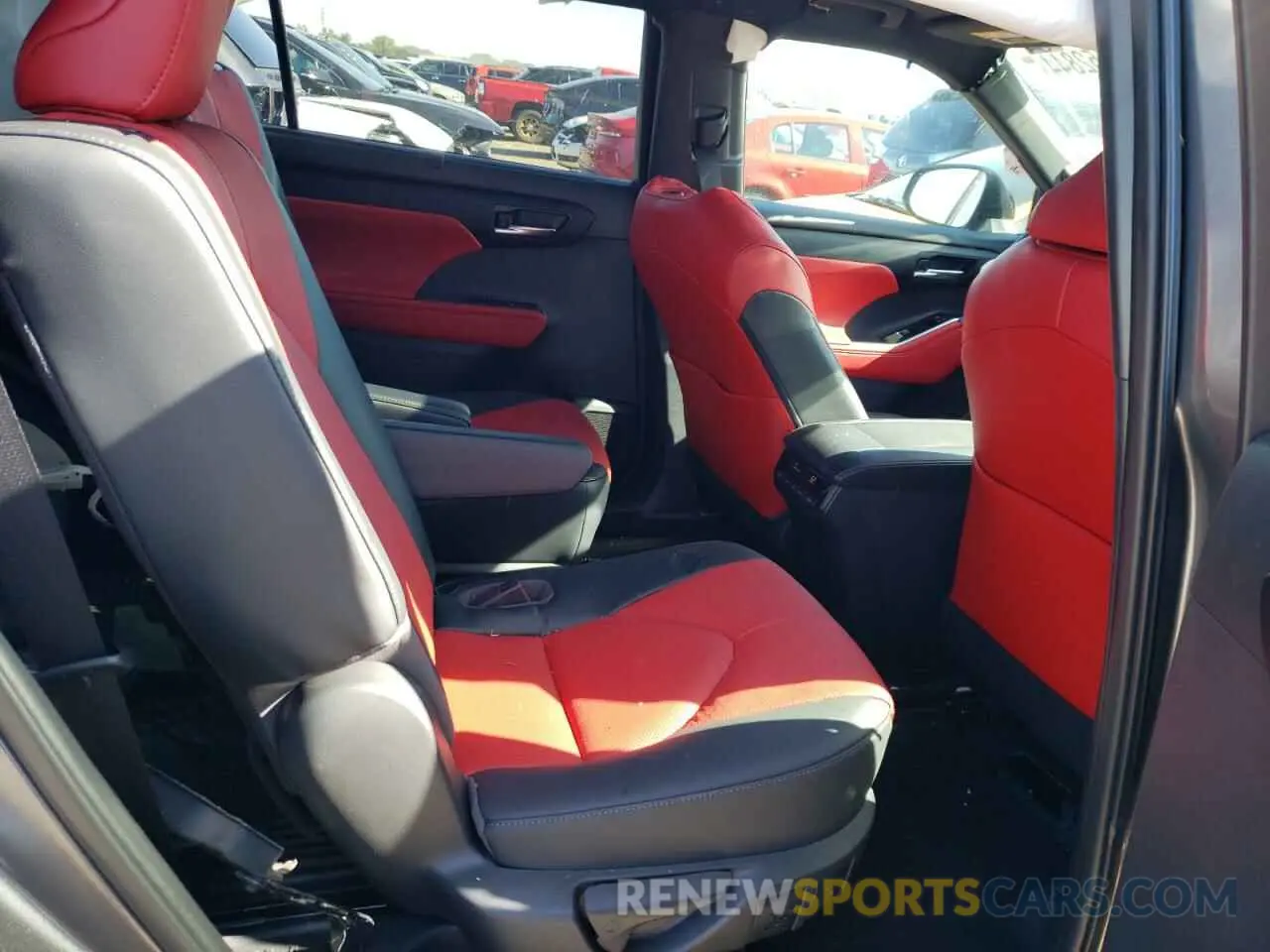 11 fotografías del automóvil dañado 5TDKDRAH2PS508645 TOYOTA HIGHLANDER 2023