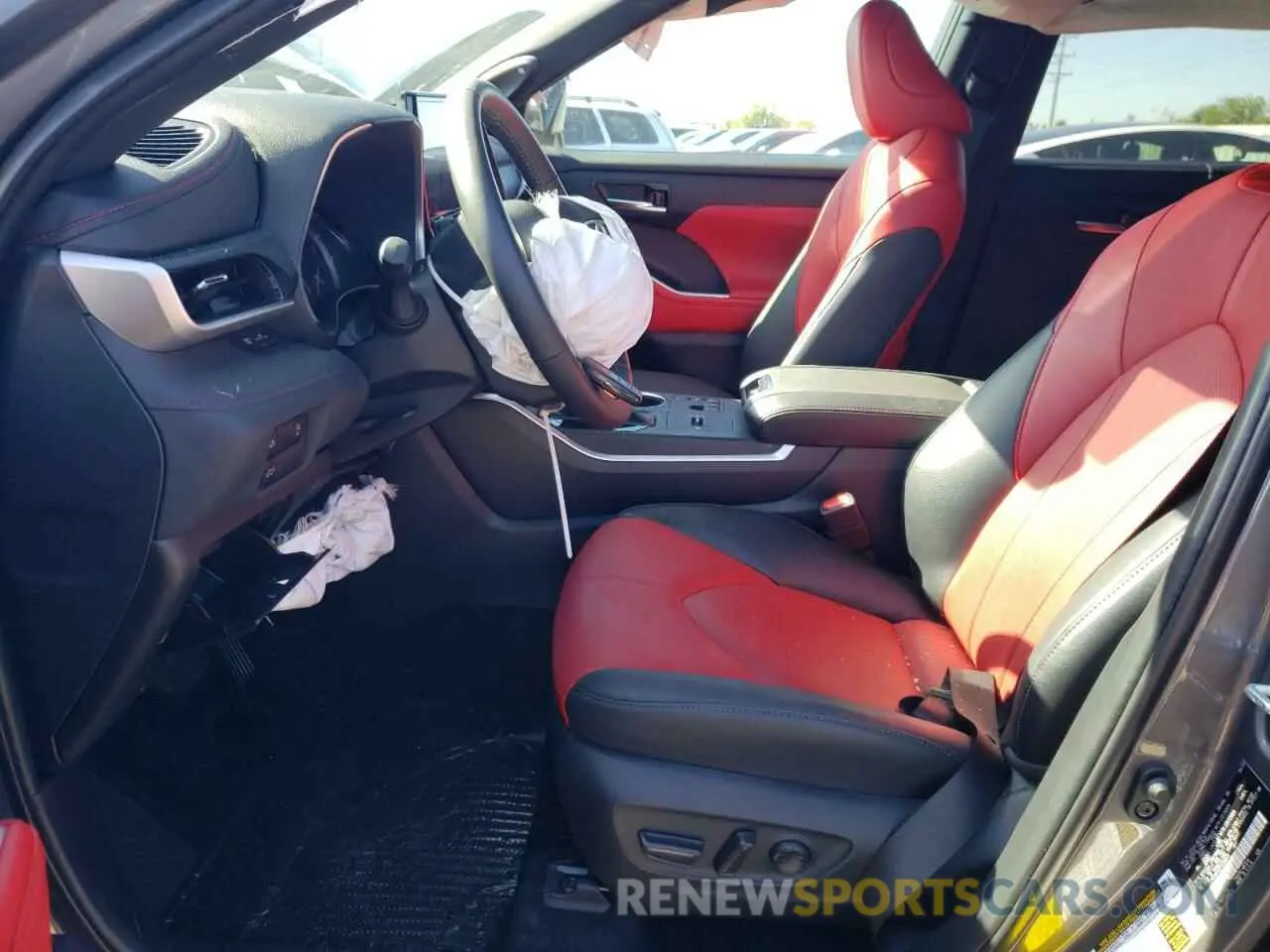 7 fotografías del automóvil dañado 5TDKDRAH2PS508645 TOYOTA HIGHLANDER 2023
