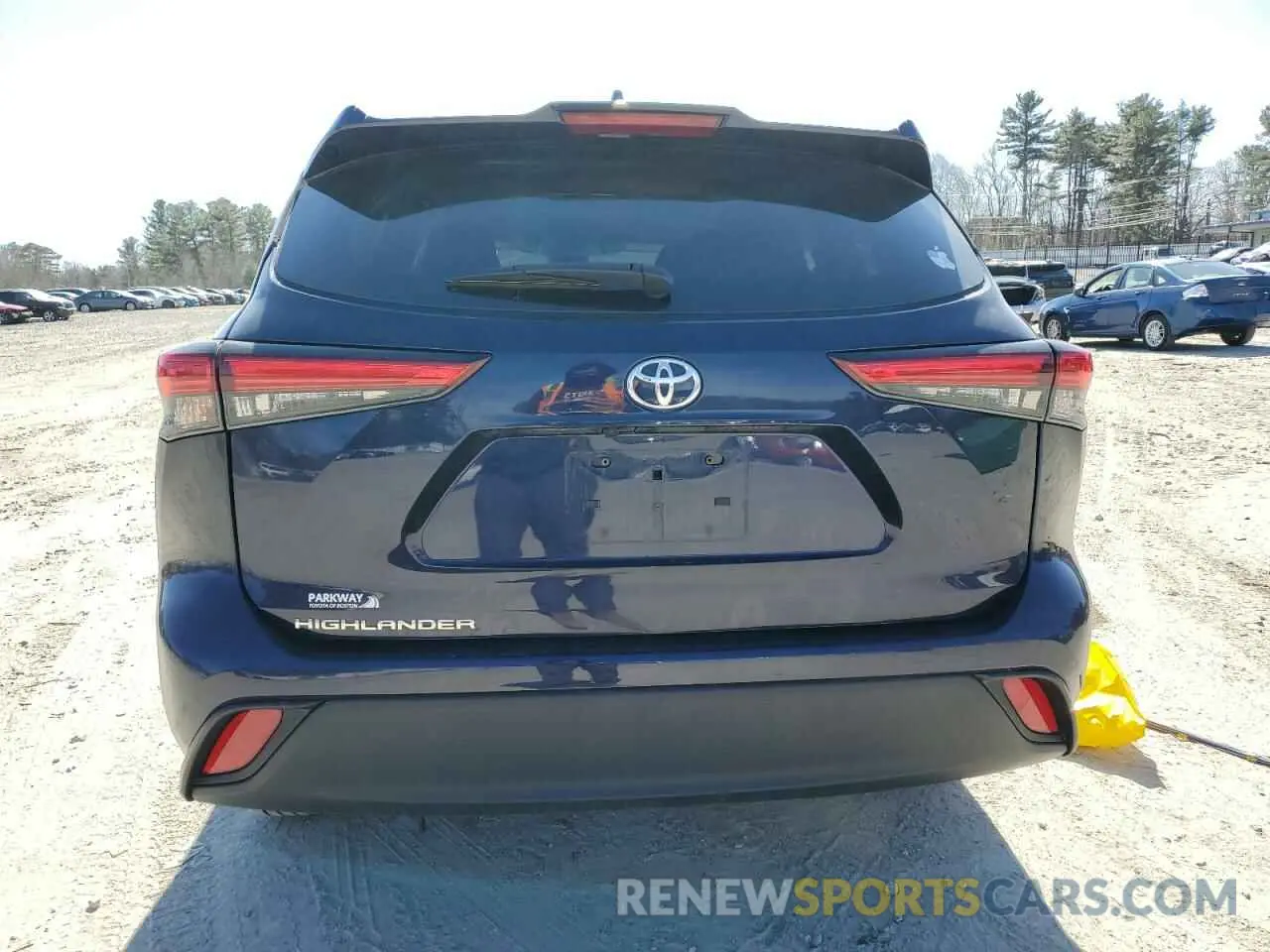 6 fotografías del automóvil dañado 5TDKDRAH3PS007148 TOYOTA HIGHLANDER 2023