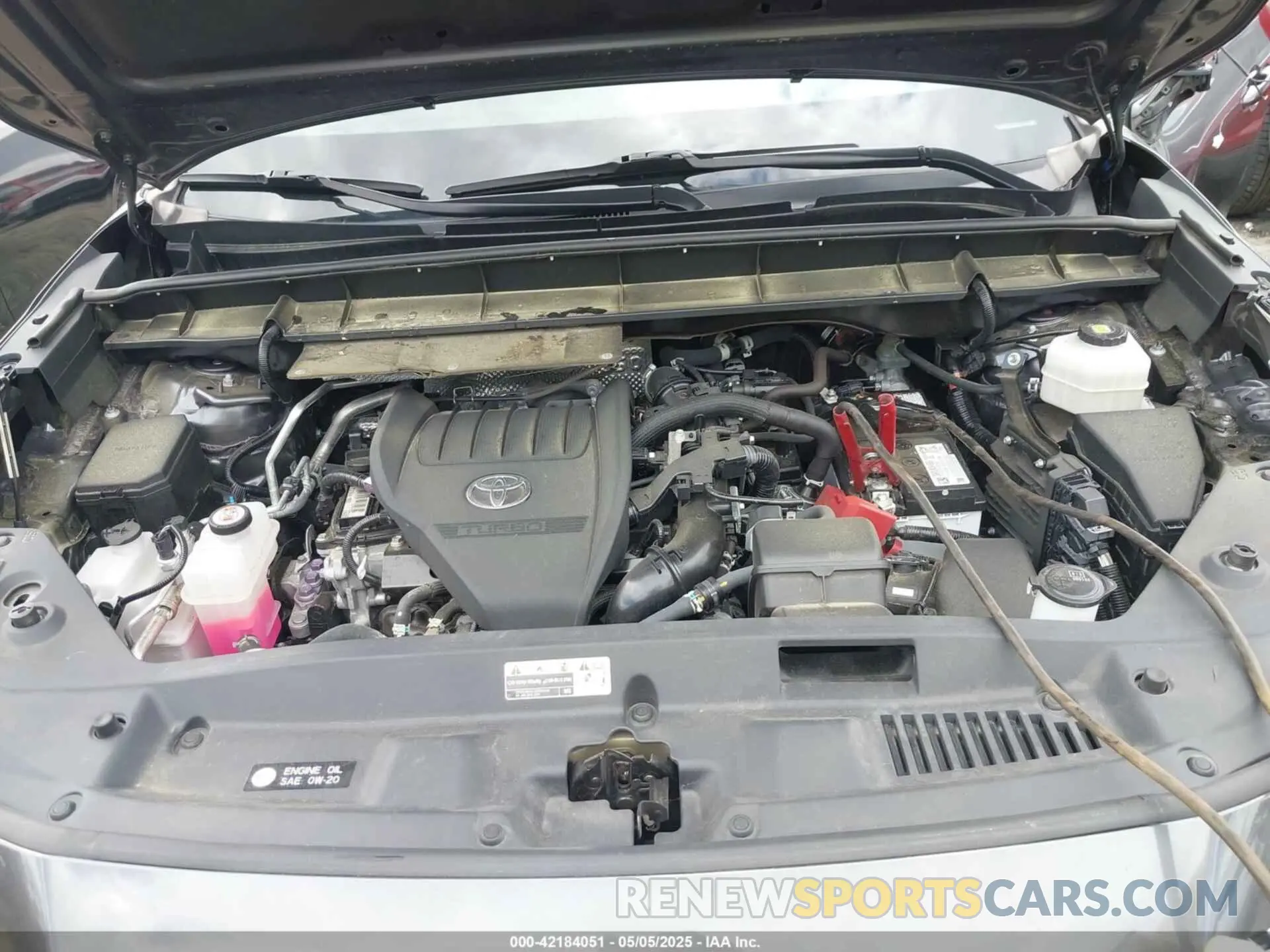 10 fotografías del automóvil dañado 5TDKDRAH3PS013161 TOYOTA HIGHLANDER 2023