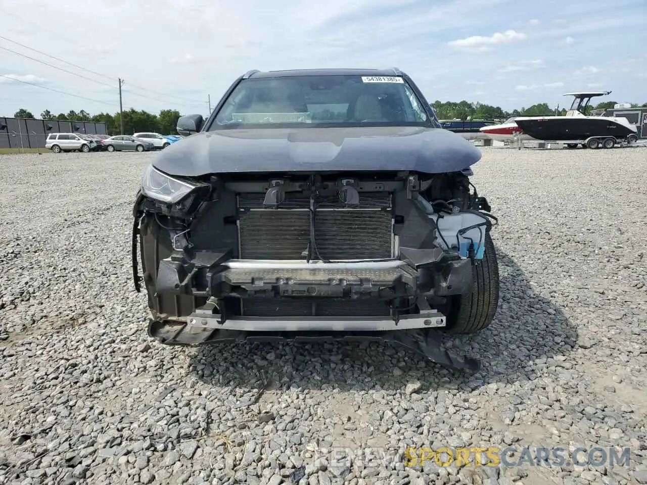 5 fotografías del automóvil dañado 5TDKDRAH3PS018604 TOYOTA HIGHLANDER 2023