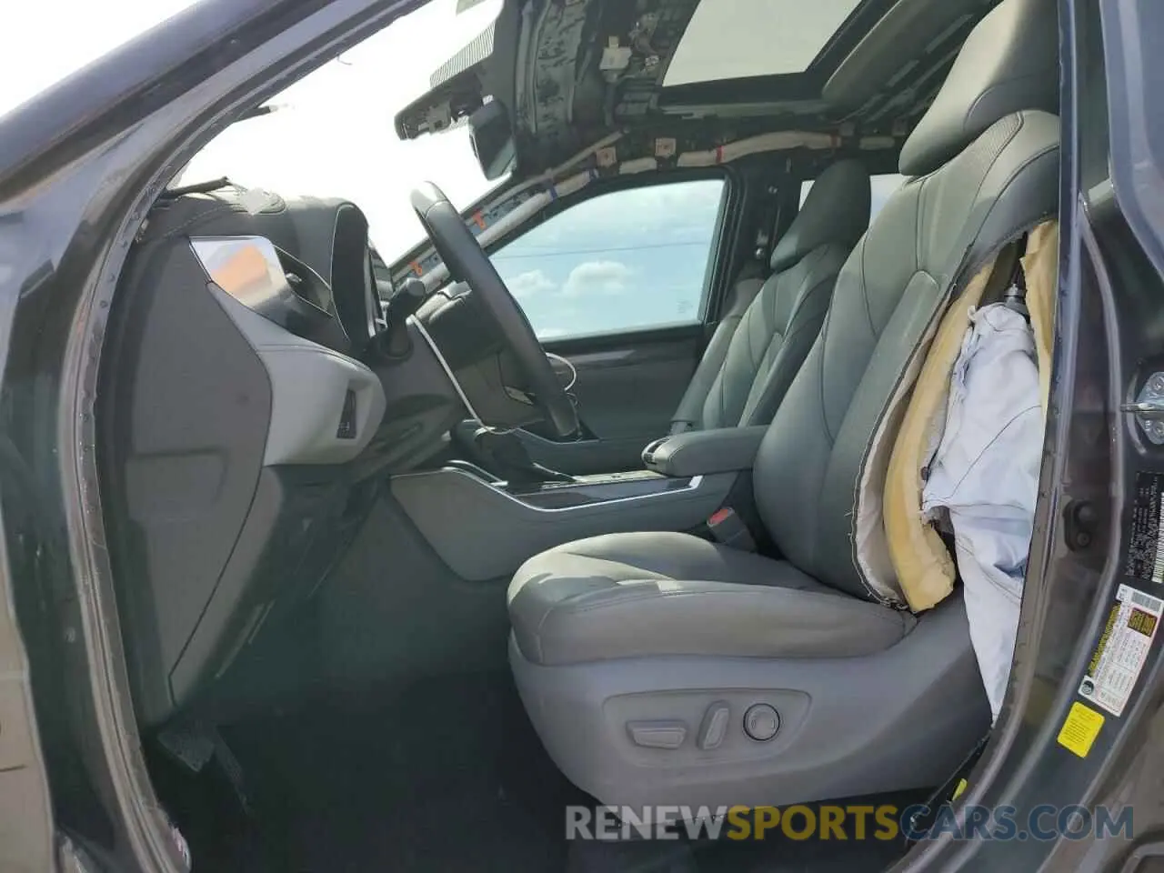 7 fotografías del automóvil dañado 5TDKDRAH3PS018604 TOYOTA HIGHLANDER 2023
