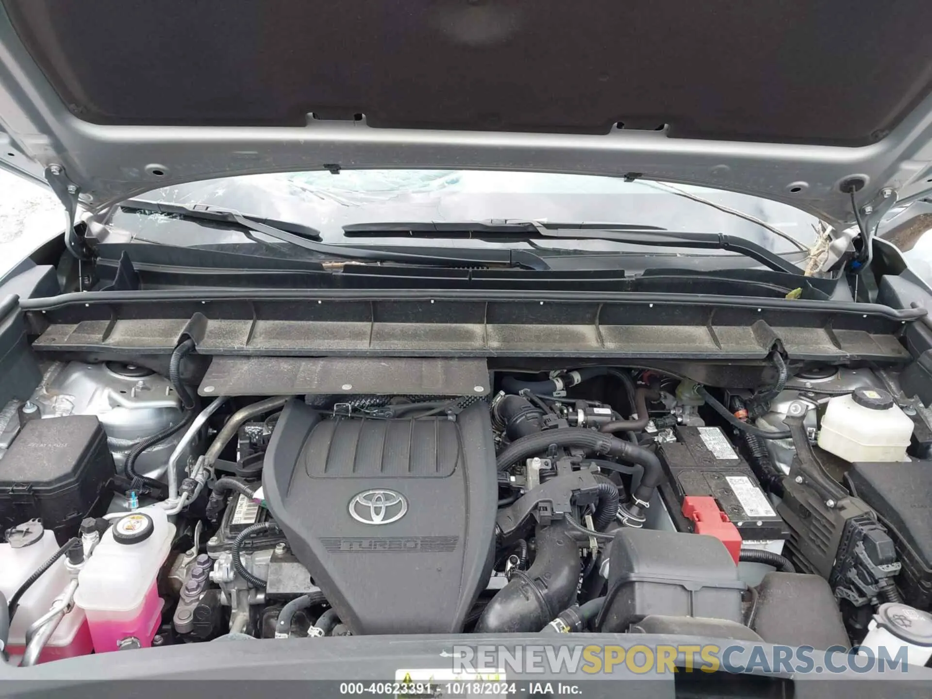 10 fotografías del automóvil dañado 5TDKDRAH3PS034110 TOYOTA HIGHLANDER 2023
