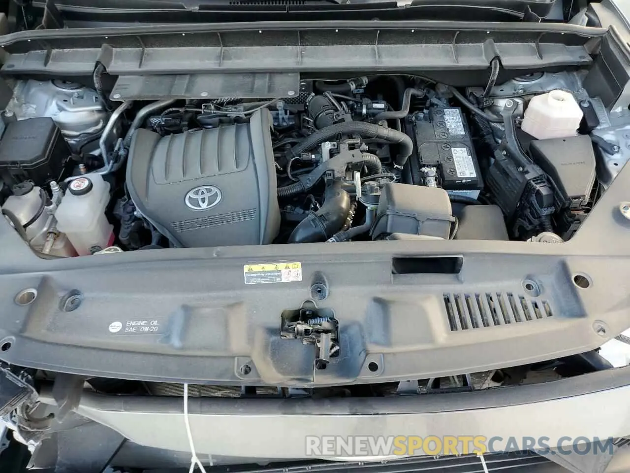 11 fotografías del automóvil dañado 5TDKDRAH3PS039131 TOYOTA HIGHLANDER 2023