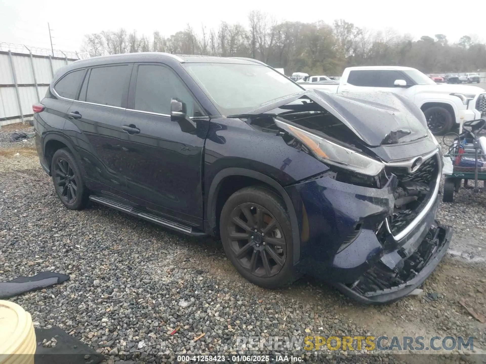 1 fotografías del automóvil dañado 5TDKDRAH3PS043096 TOYOTA HIGHLANDER 2023