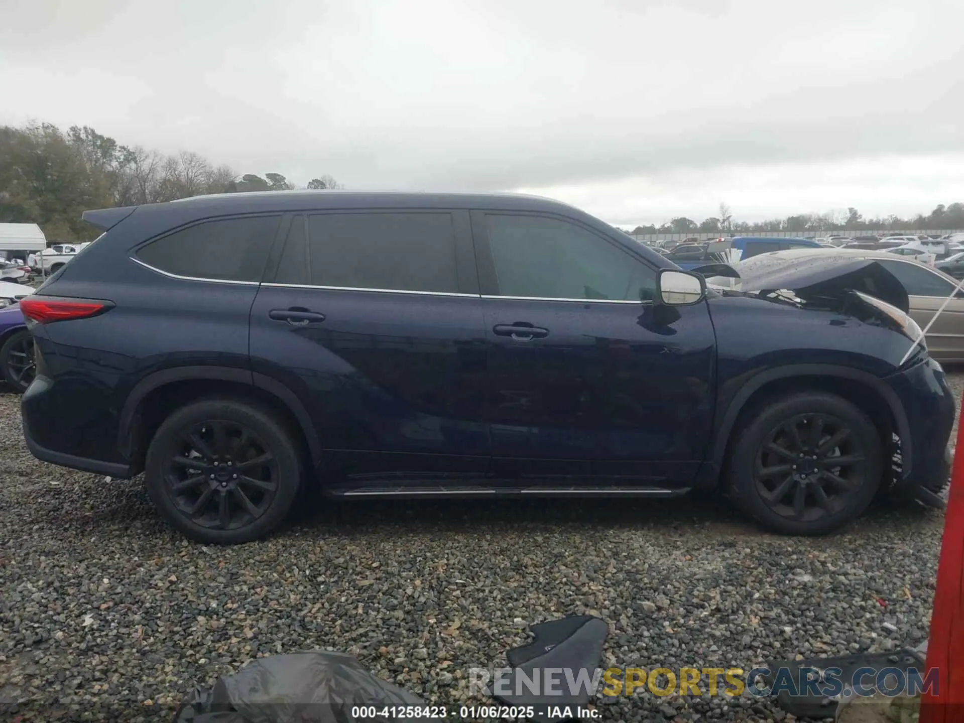 14 fotografías del automóvil dañado 5TDKDRAH3PS043096 TOYOTA HIGHLANDER 2023