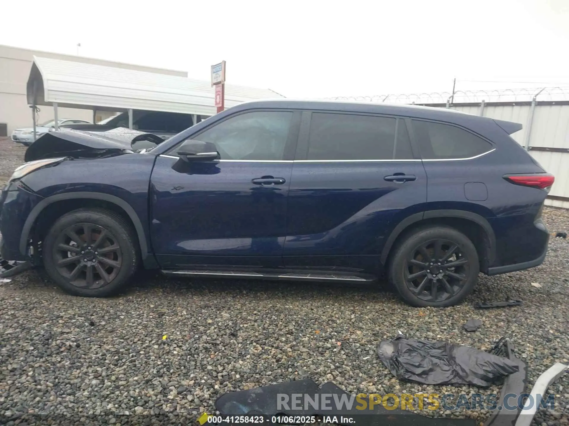 15 fotografías del automóvil dañado 5TDKDRAH3PS043096 TOYOTA HIGHLANDER 2023