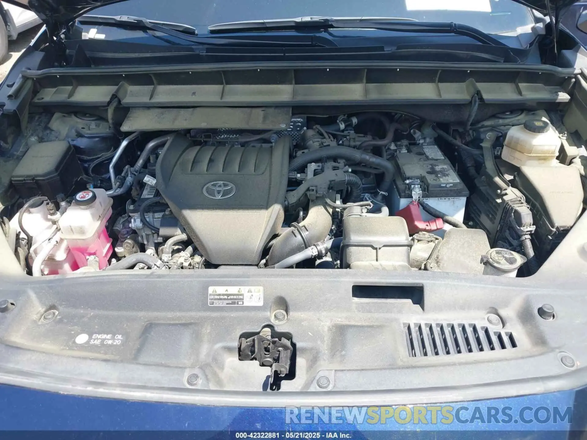 10 fotografías del automóvil dañado 5TDKDRAH3PS044250 TOYOTA HIGHLANDER 2023