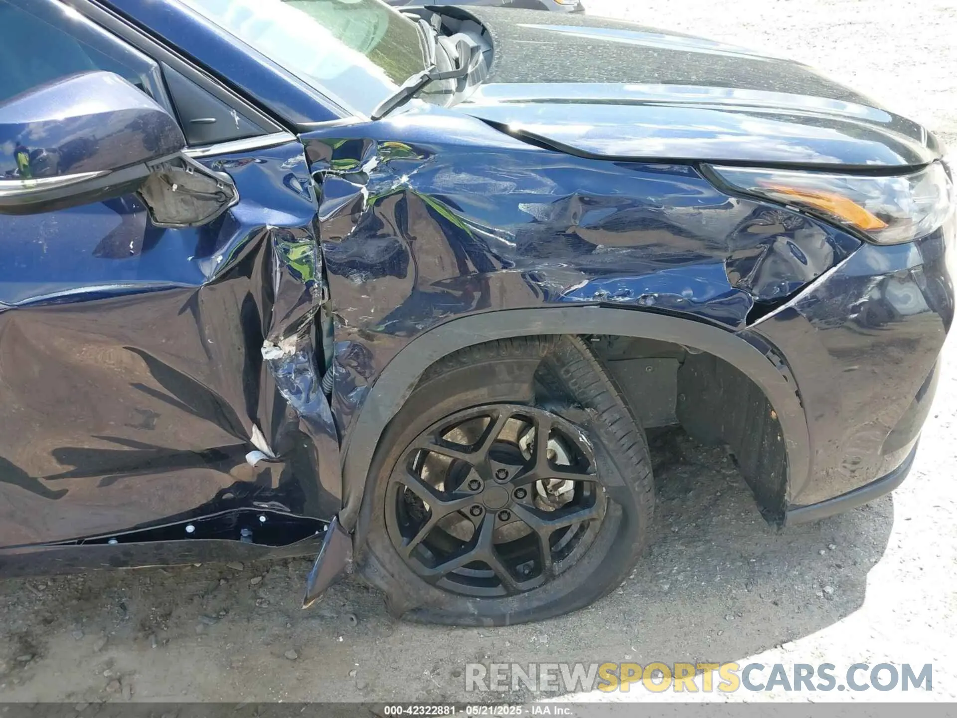 6 fotografías del automóvil dañado 5TDKDRAH3PS044250 TOYOTA HIGHLANDER 2023