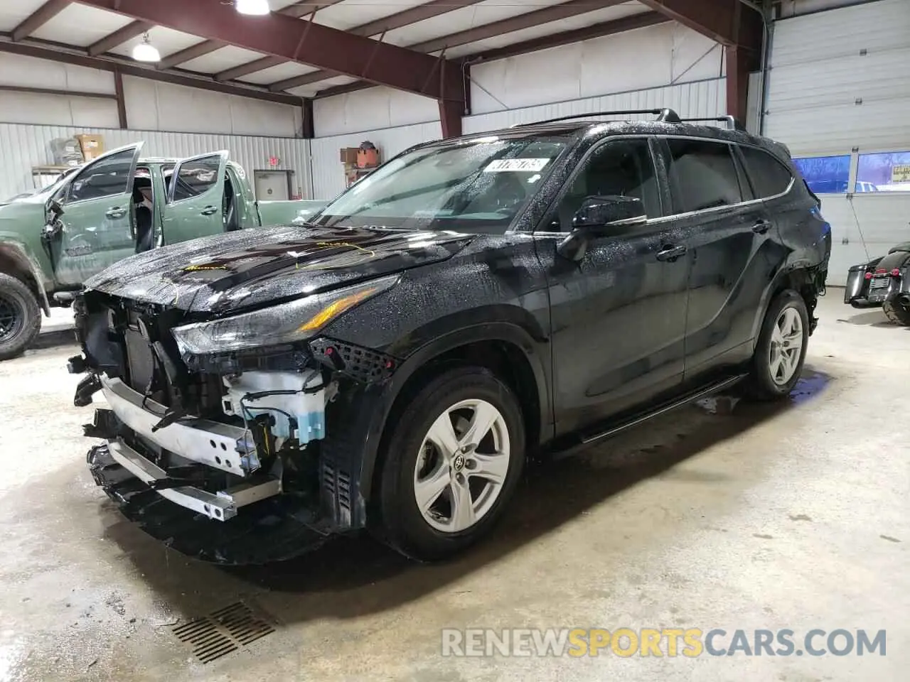 1 fotografías del automóvil dañado 5TDKDRAH3PS047133 TOYOTA HIGHLANDER 2023