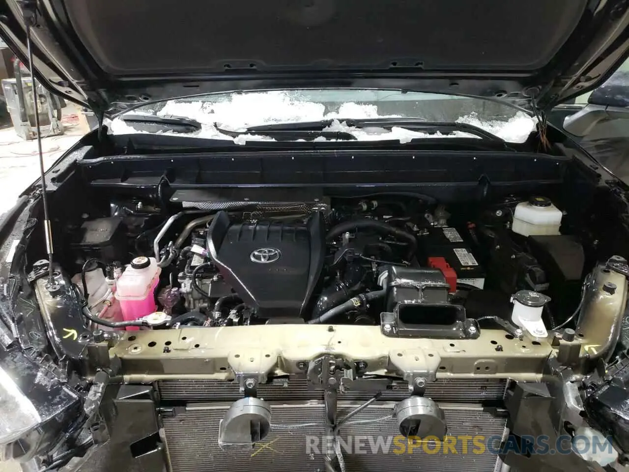 12 fotografías del automóvil dañado 5TDKDRAH3PS047133 TOYOTA HIGHLANDER 2023