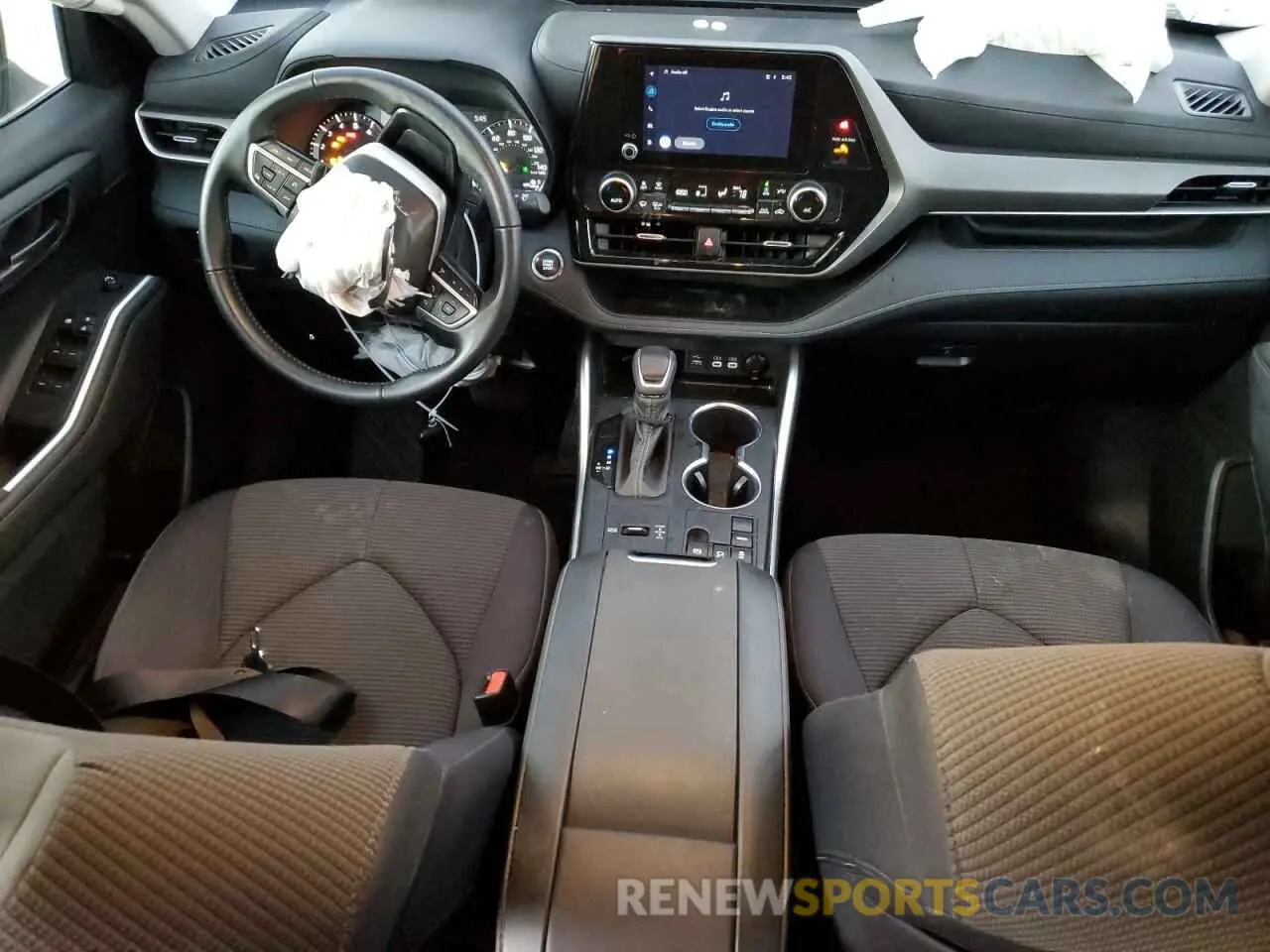 8 fotografías del automóvil dañado 5TDKDRAH3PS047147 TOYOTA HIGHLANDER 2023