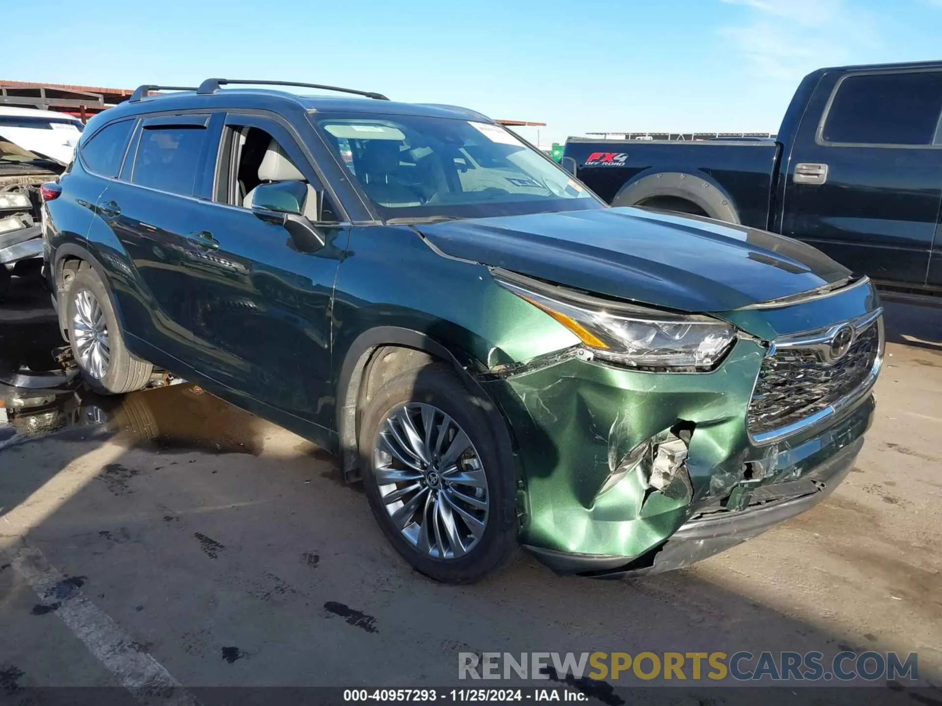 1 fotografías del automóvil dañado 5TDKDRAH3PS509402 TOYOTA HIGHLANDER 2023