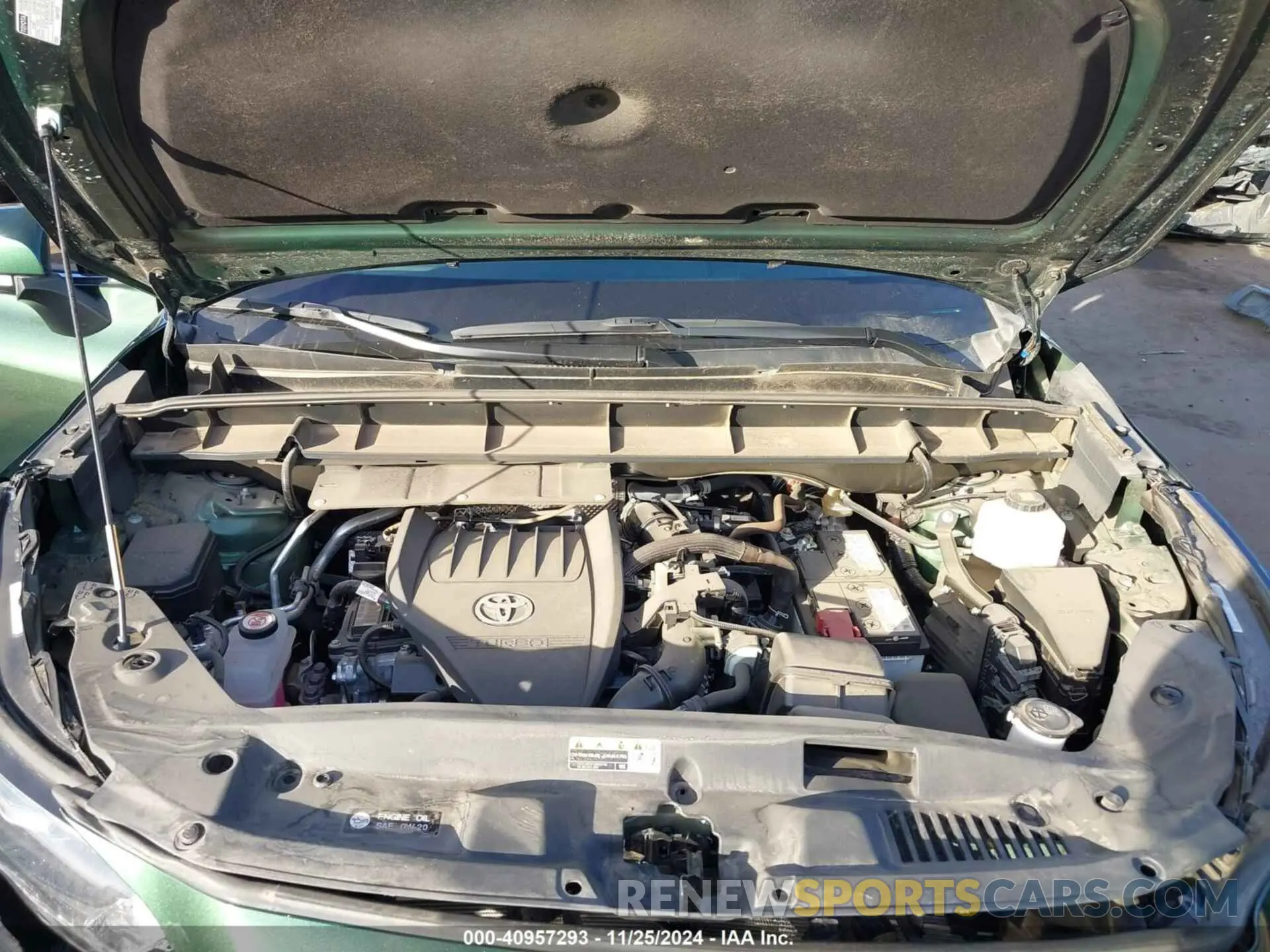 10 fotografías del automóvil dañado 5TDKDRAH3PS509402 TOYOTA HIGHLANDER 2023