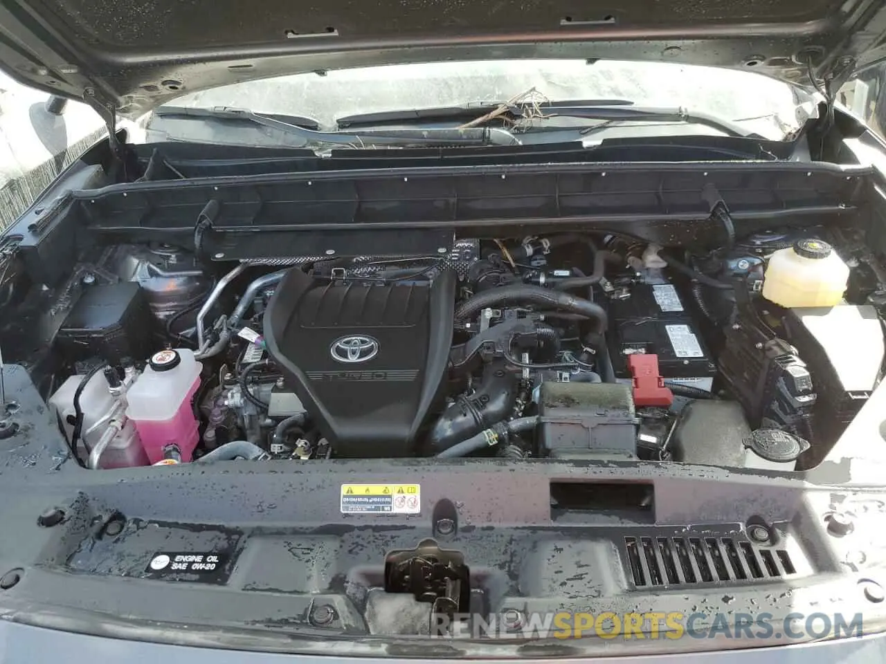 11 fotografías del automóvil dañado 5TDKDRAH3PS518892 TOYOTA HIGHLANDER 2023