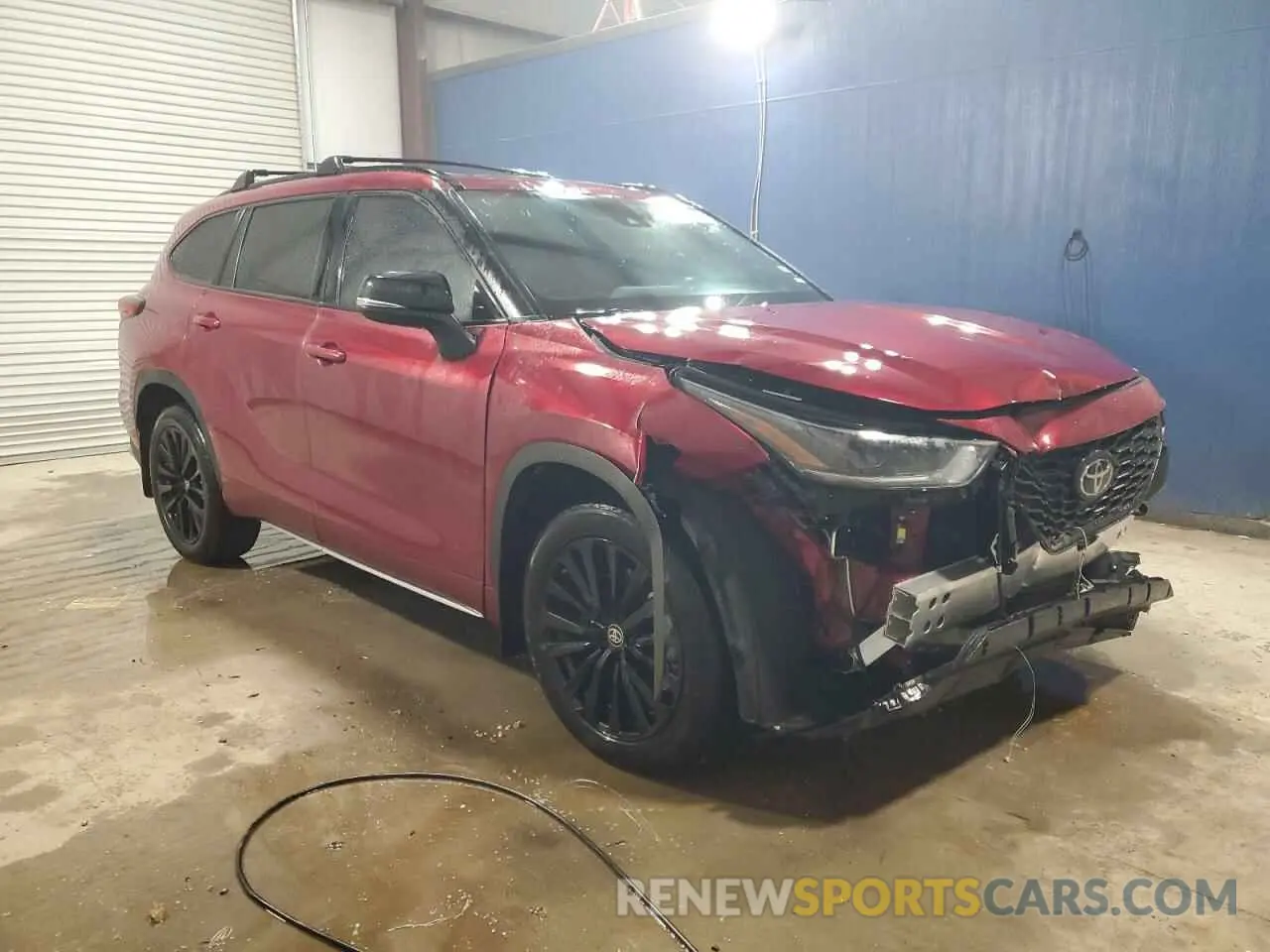 4 fotografías del automóvil dañado 5TDKDRAH3PS527298 TOYOTA HIGHLANDER 2023