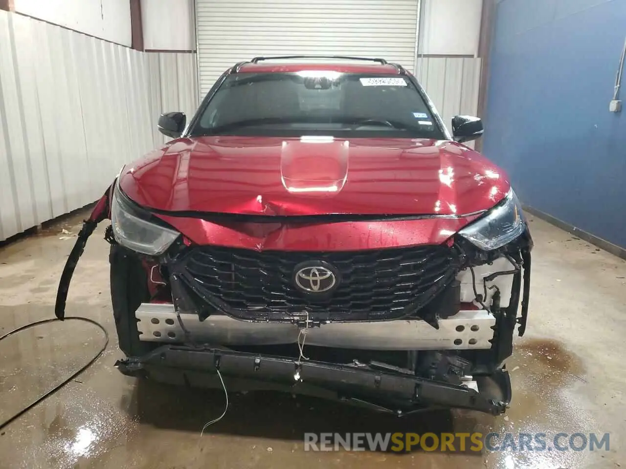 5 fotografías del automóvil dañado 5TDKDRAH3PS527298 TOYOTA HIGHLANDER 2023