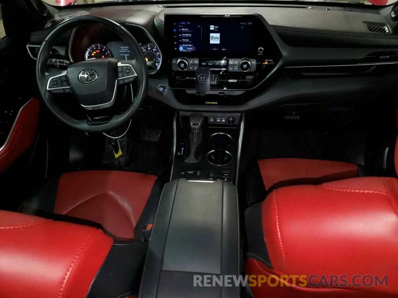 8 fotografías del automóvil dañado 5TDKDRAH3PS527298 TOYOTA HIGHLANDER 2023