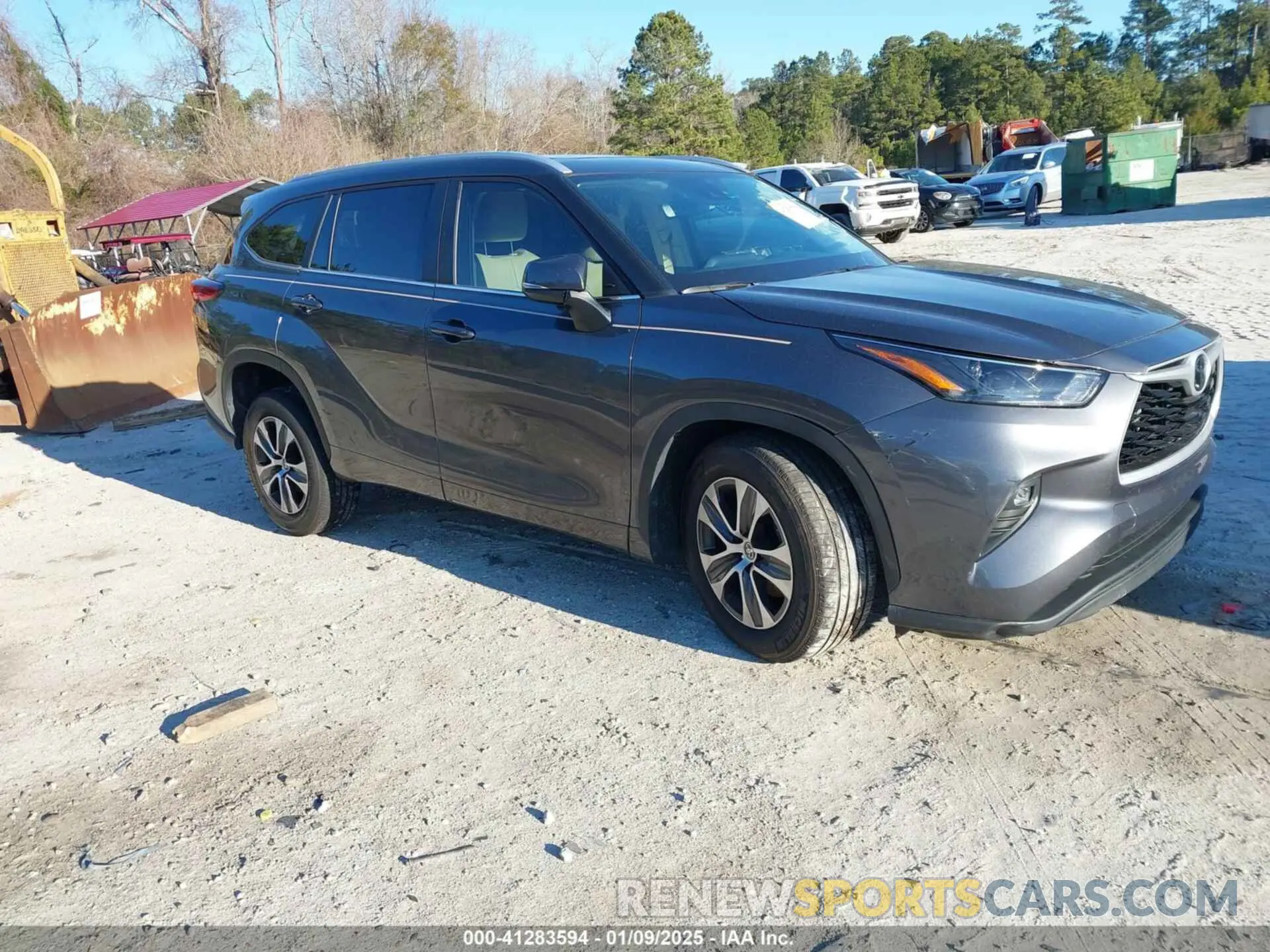 1 fotografías del automóvil dañado 5TDKDRAH4PS017218 TOYOTA HIGHLANDER 2023