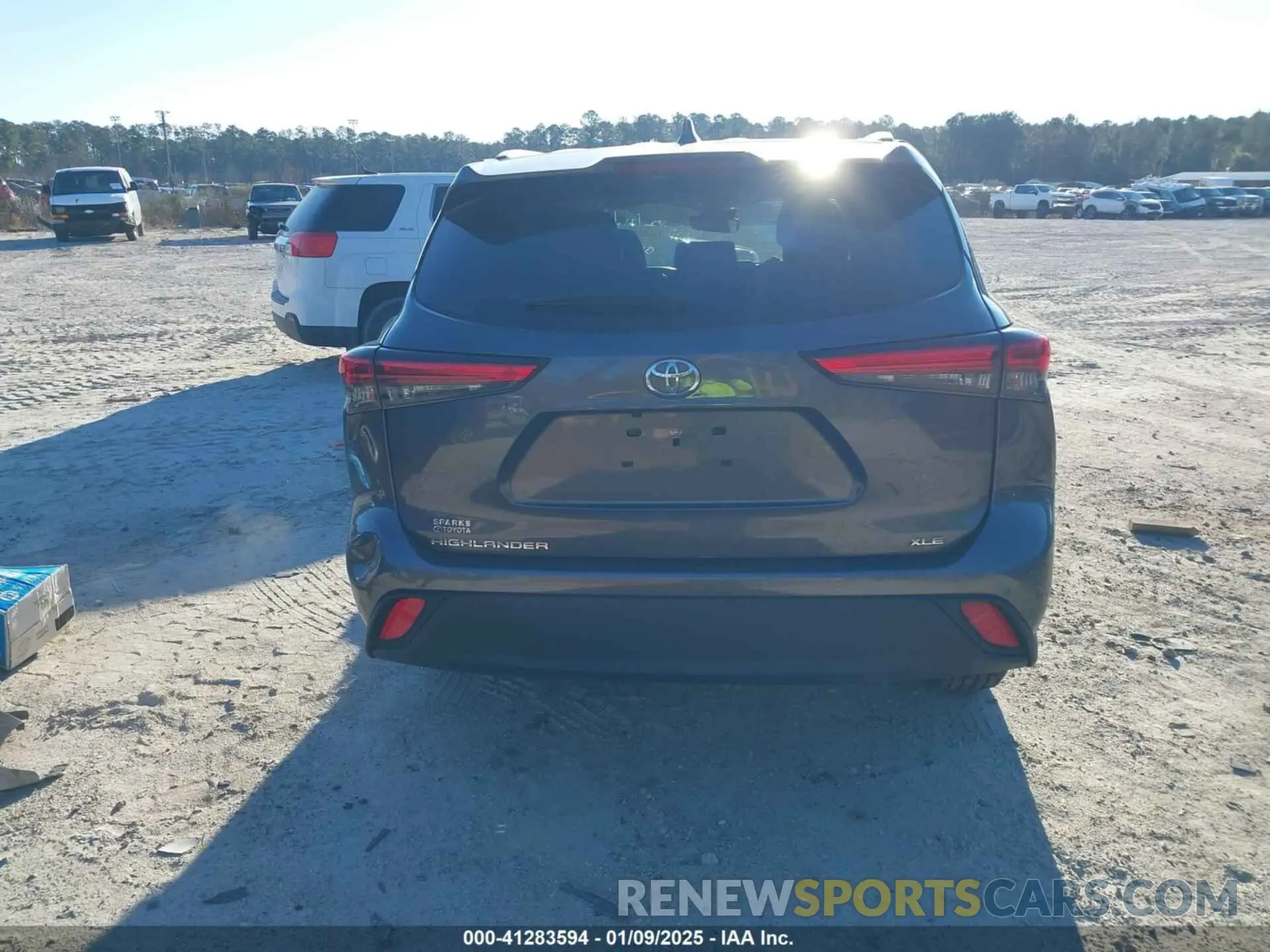 16 fotografías del automóvil dañado 5TDKDRAH4PS017218 TOYOTA HIGHLANDER 2023