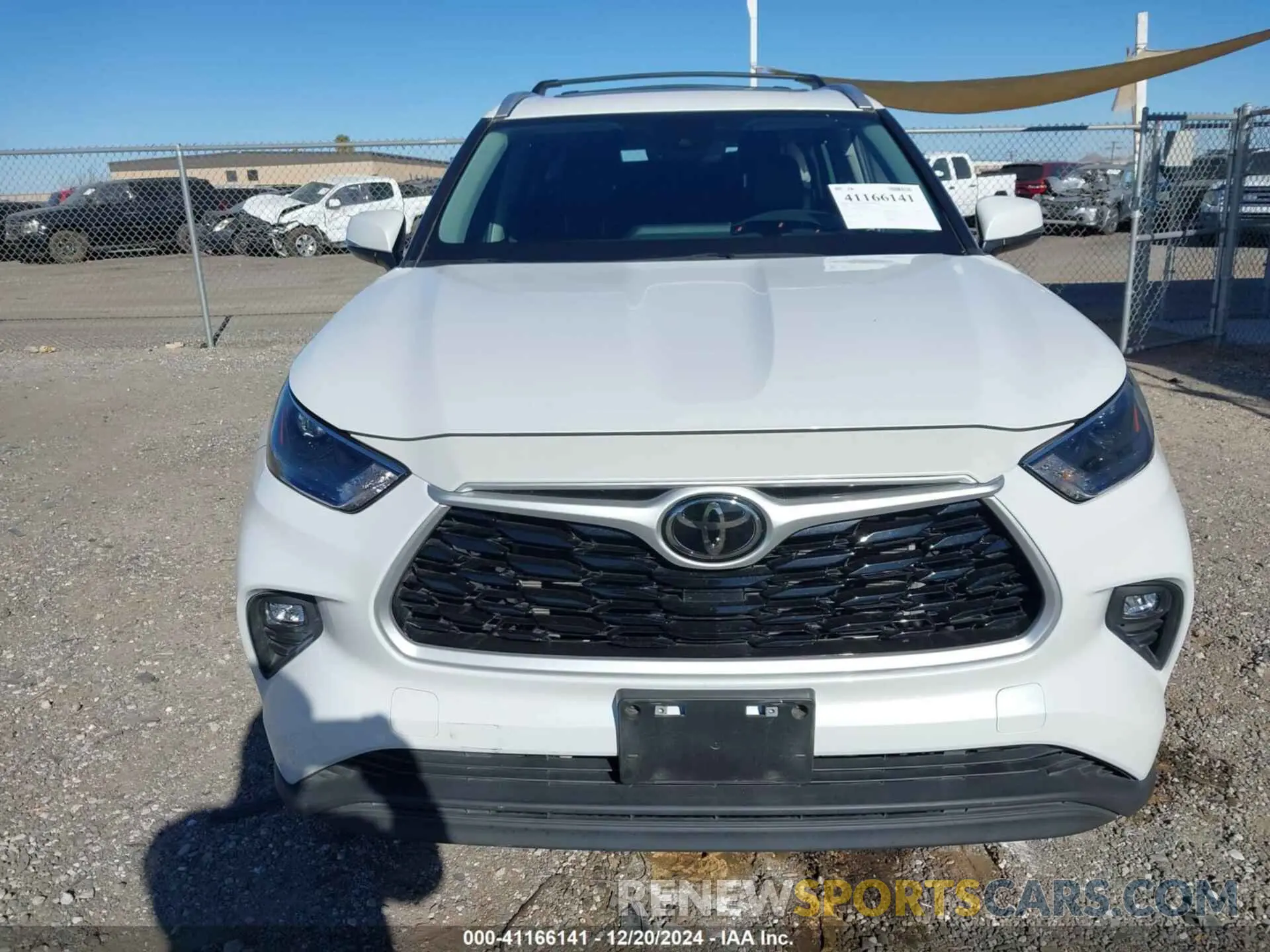 11 fotografías del automóvil dañado 5TDKDRAH4PS025609 TOYOTA HIGHLANDER 2023