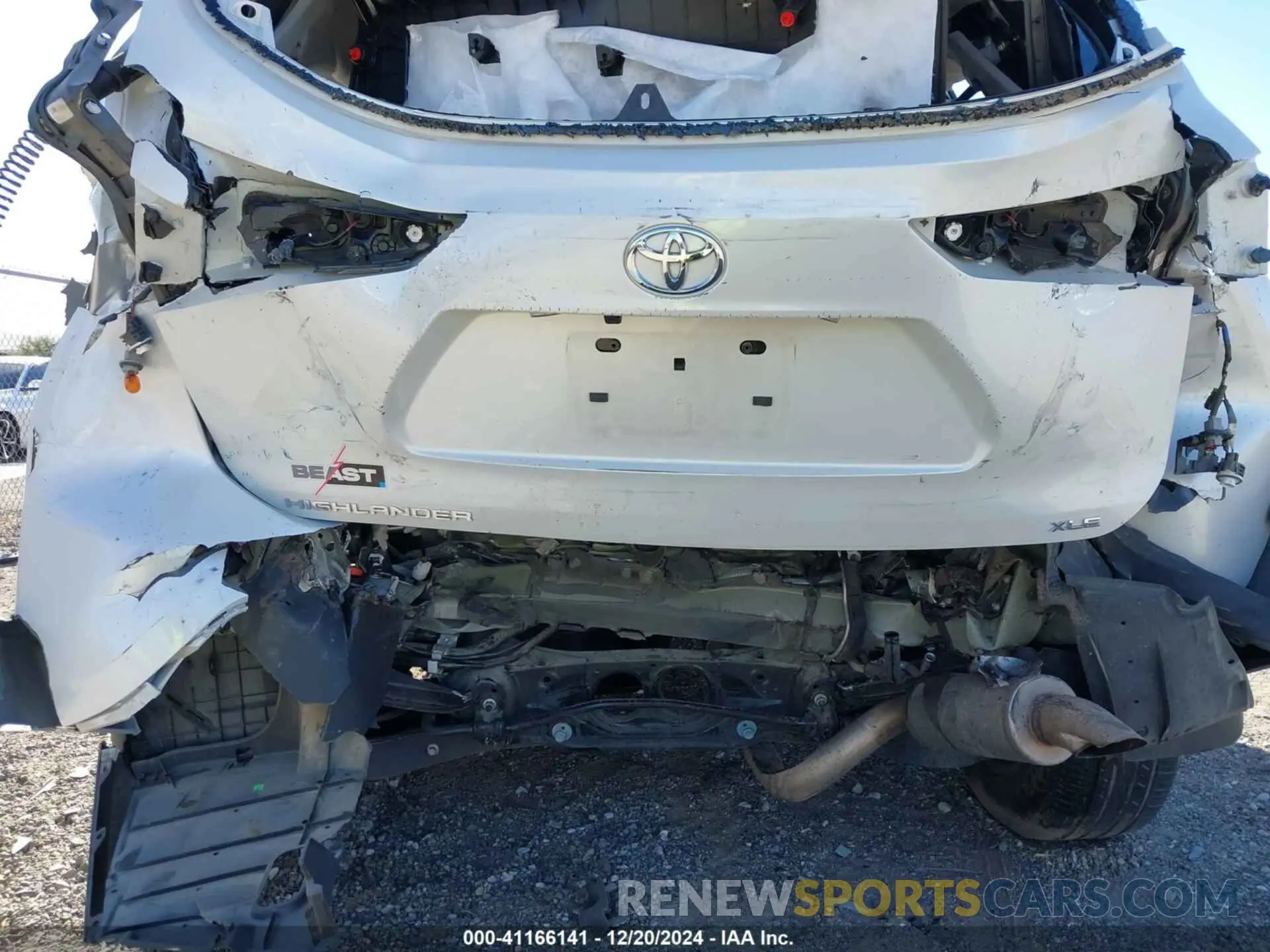 6 fotografías del automóvil dañado 5TDKDRAH4PS025609 TOYOTA HIGHLANDER 2023