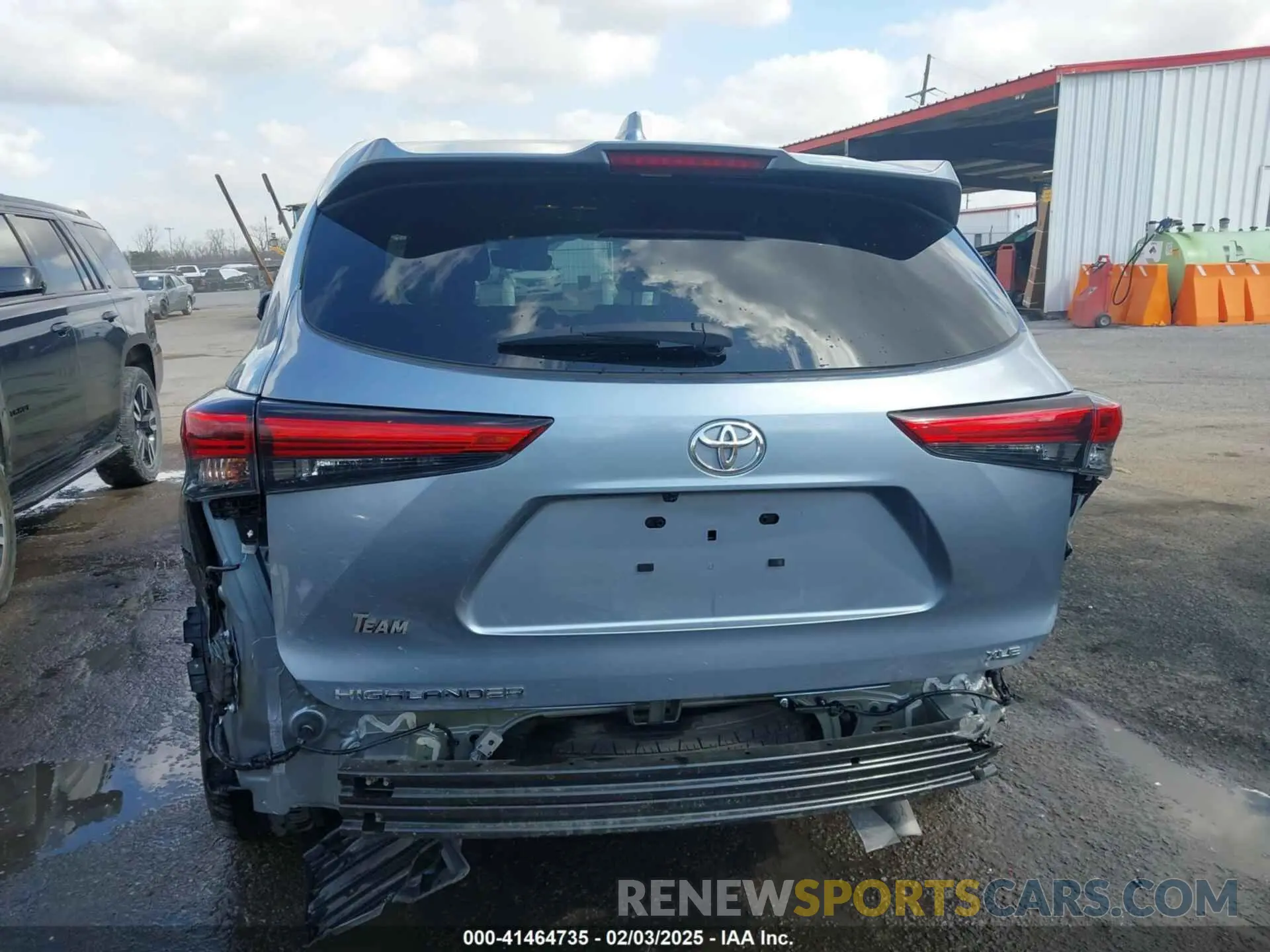 16 fotografías del automóvil dañado 5TDKDRAH4PS028204 TOYOTA HIGHLANDER 2023