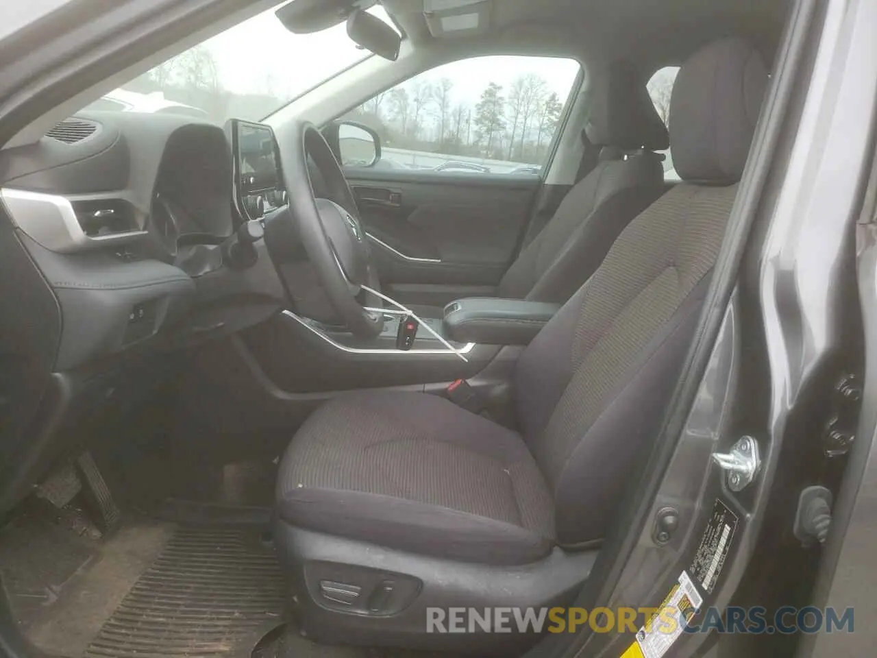 7 fotografías del automóvil dañado 5TDKDRAH4PS035086 TOYOTA HIGHLANDER 2023