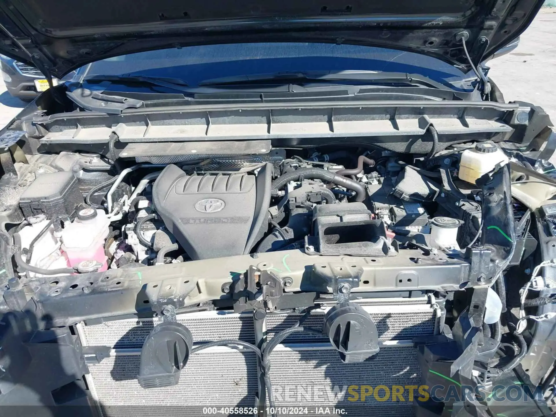 10 fotografías del automóvil dañado 5TDKDRAH4PS519212 TOYOTA HIGHLANDER 2023
