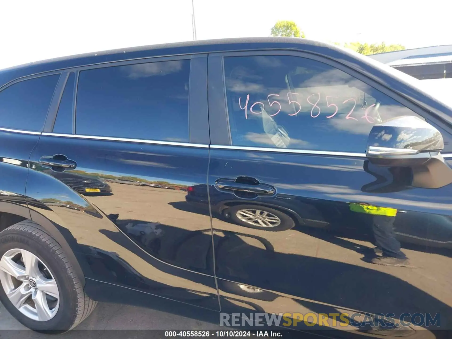 14 fotografías del automóvil dañado 5TDKDRAH4PS519212 TOYOTA HIGHLANDER 2023