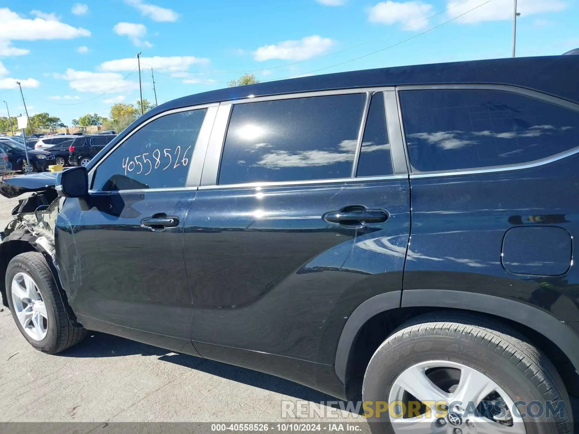 15 fotografías del automóvil dañado 5TDKDRAH4PS519212 TOYOTA HIGHLANDER 2023
