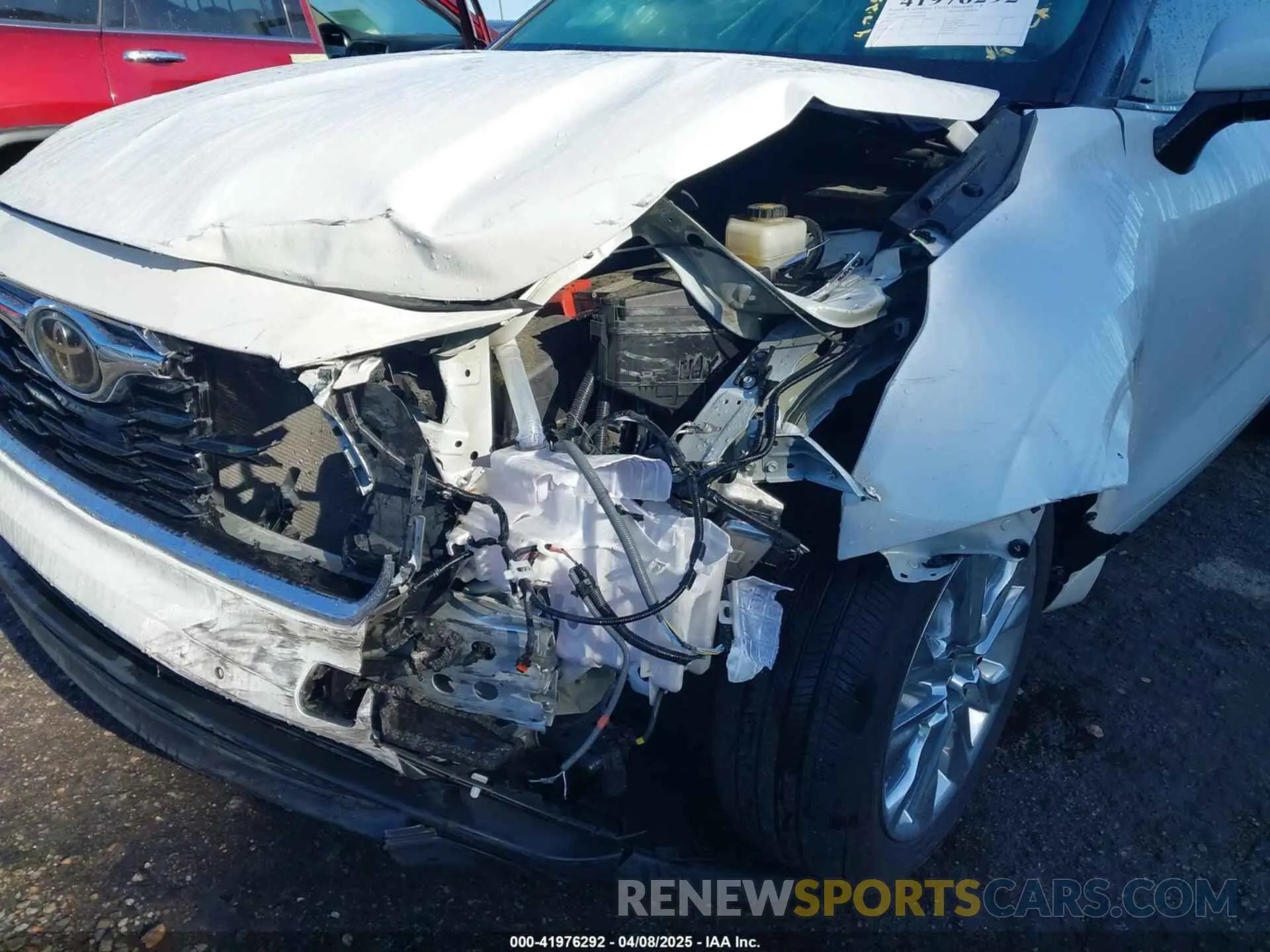 6 fotografías del automóvil dañado 5TDKDRAH5PS005966 TOYOTA HIGHLANDER 2023