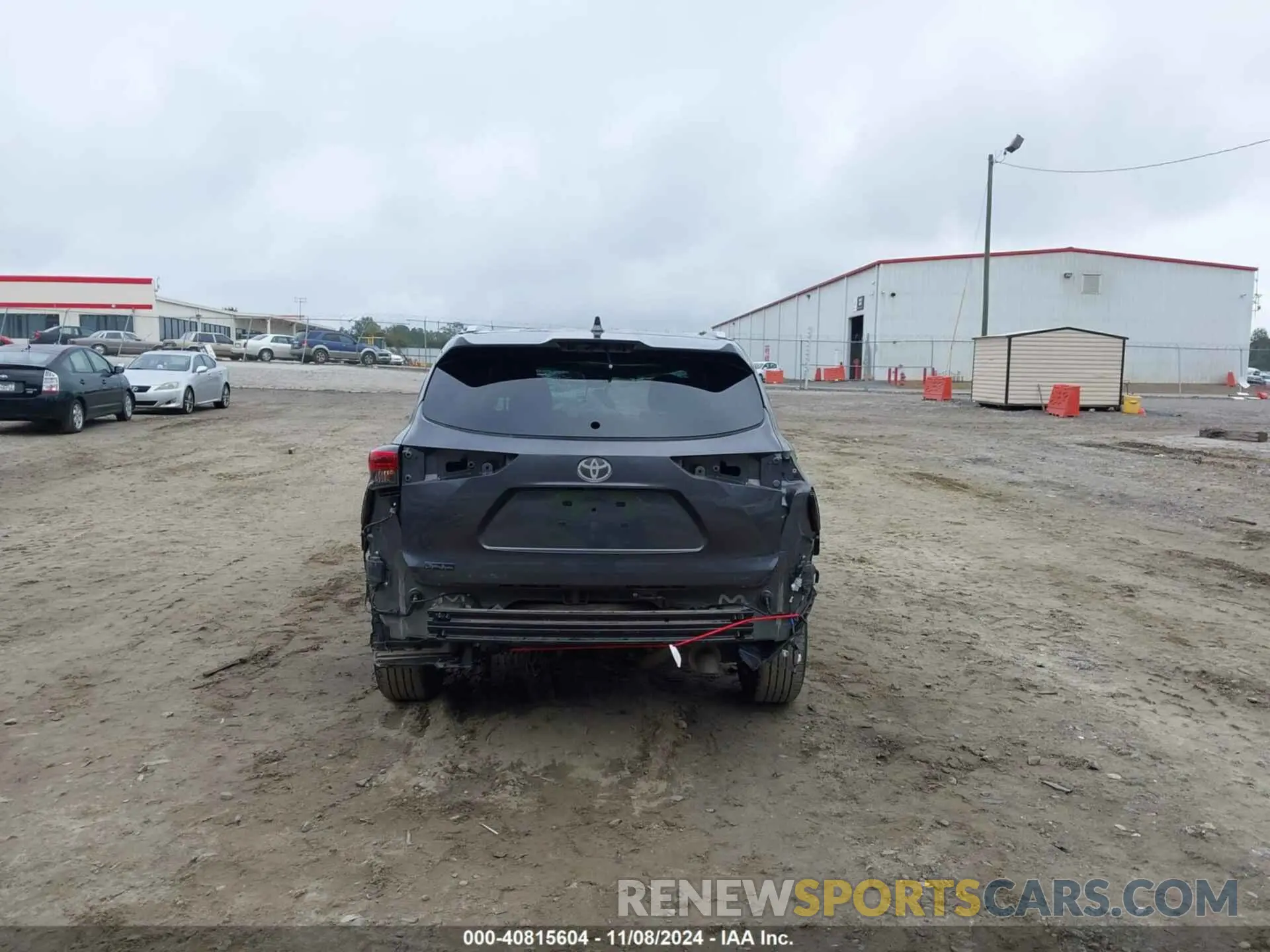 17 fotografías del automóvil dañado 5TDKDRAH5PS032214 TOYOTA HIGHLANDER 2023