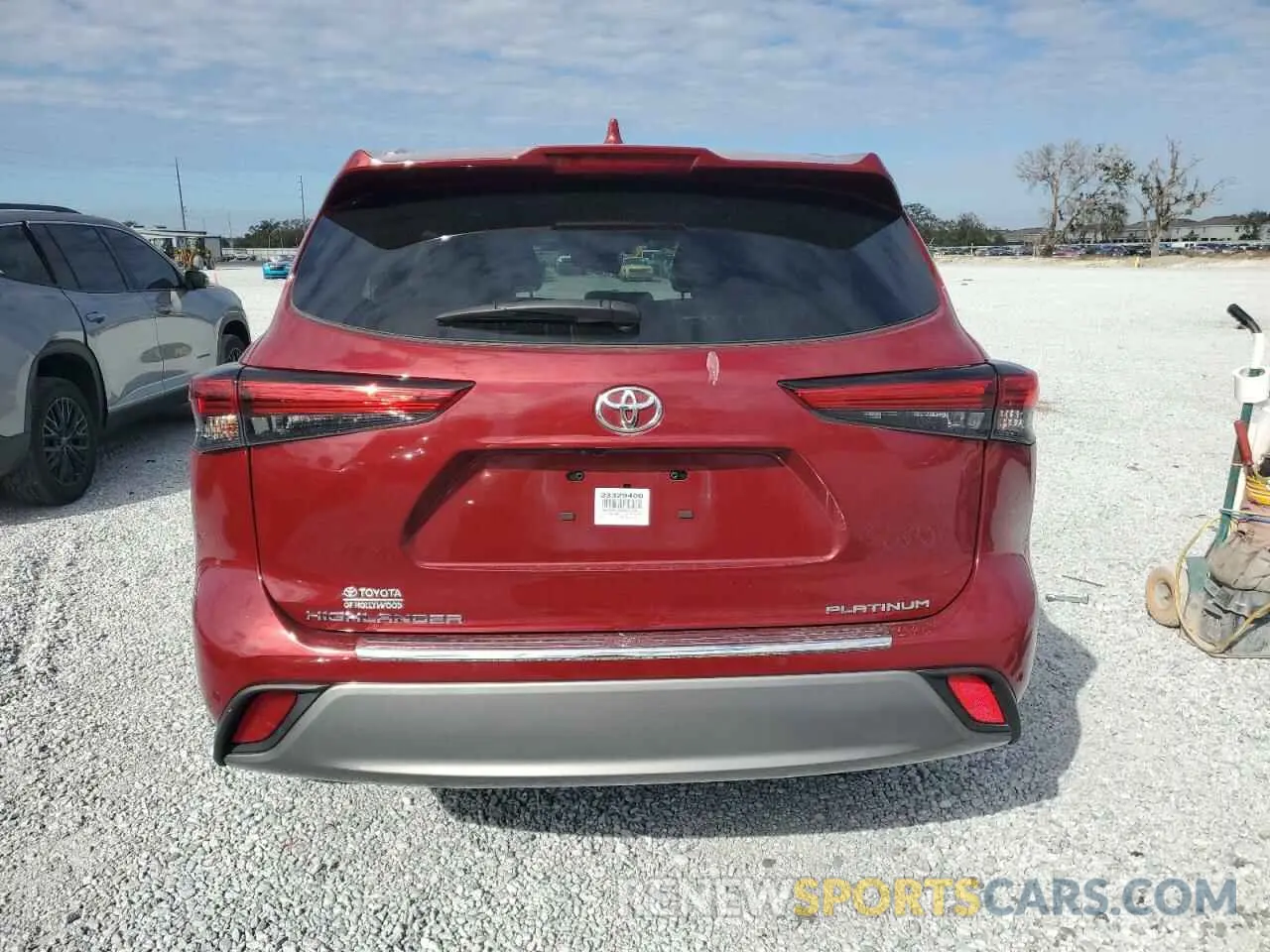 6 fotografías del automóvil dañado 5TDKDRAH5PS038630 TOYOTA HIGHLANDER 2023