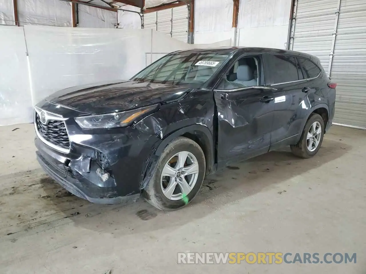 1 fotografías del automóvil dañado 5TDKDRAH5PS042242 TOYOTA HIGHLANDER 2023