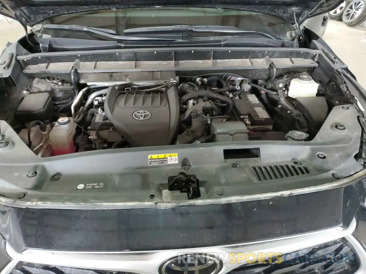 14 fotografías del automóvil dañado 5TDKDRAH5PS042242 TOYOTA HIGHLANDER 2023