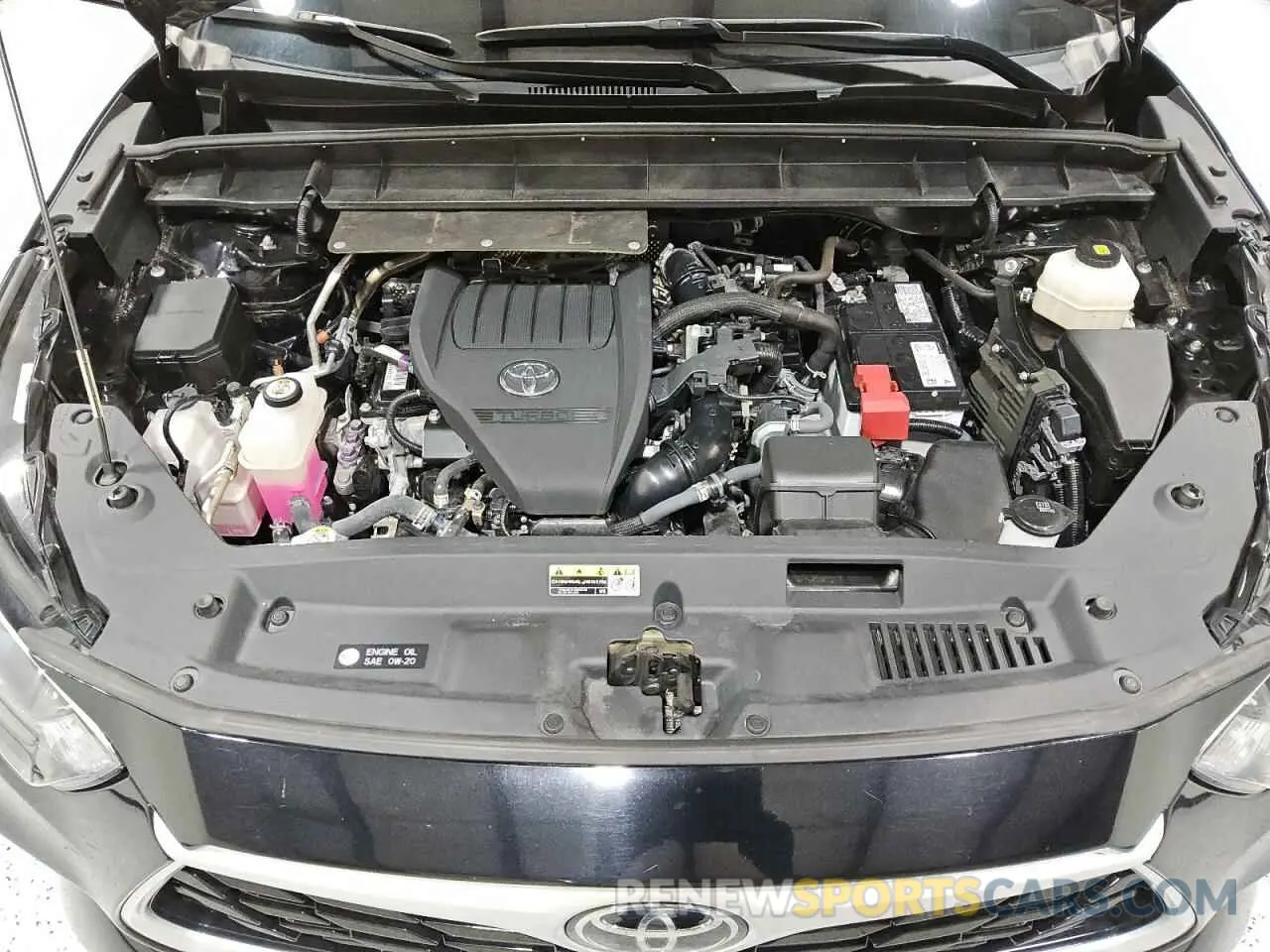 12 fotografías del automóvil dañado 5TDKDRAH5PS505318 TOYOTA HIGHLANDER 2023