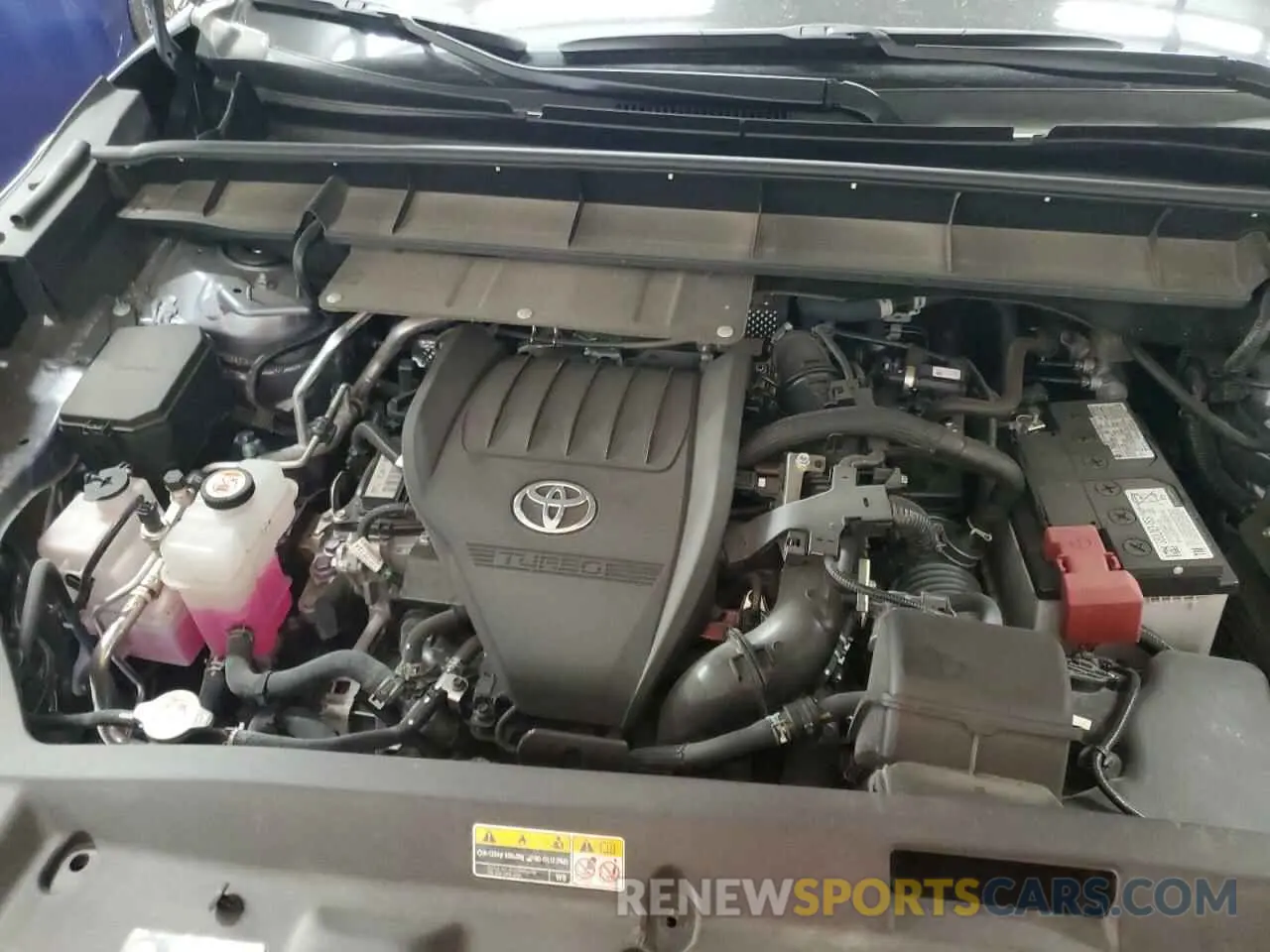 12 fotografías del automóvil dañado 5TDKDRAH6PS001750 TOYOTA HIGHLANDER 2023