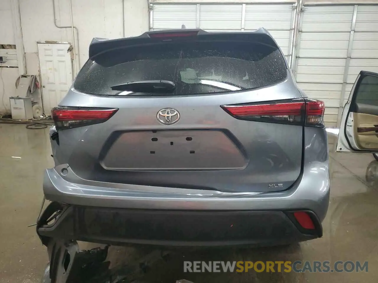 6 fotografías del automóvil dañado 5TDKDRAH6PS001750 TOYOTA HIGHLANDER 2023