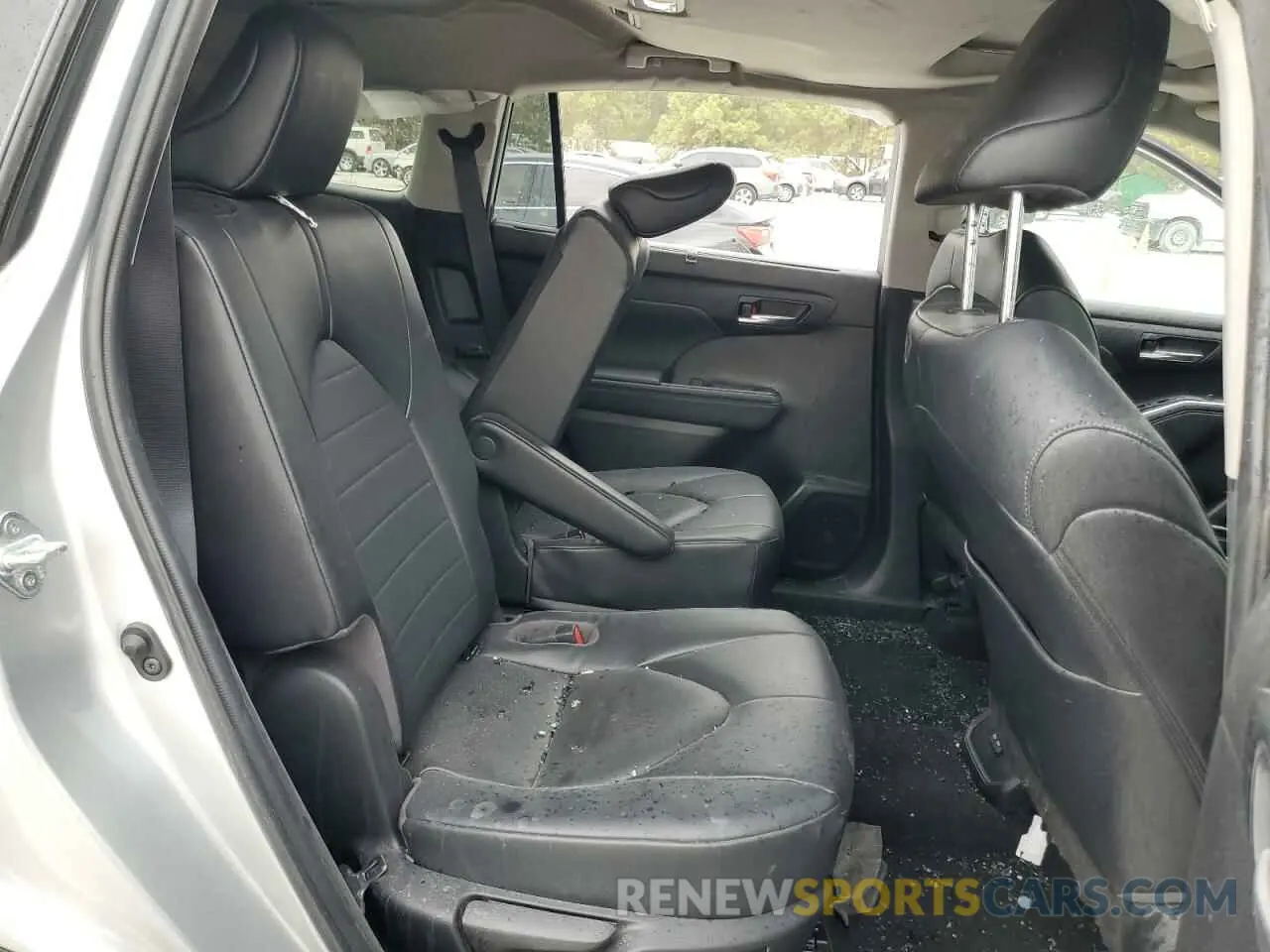 11 fotografías del automóvil dañado 5TDKDRAH6PS005040 TOYOTA HIGHLANDER 2023