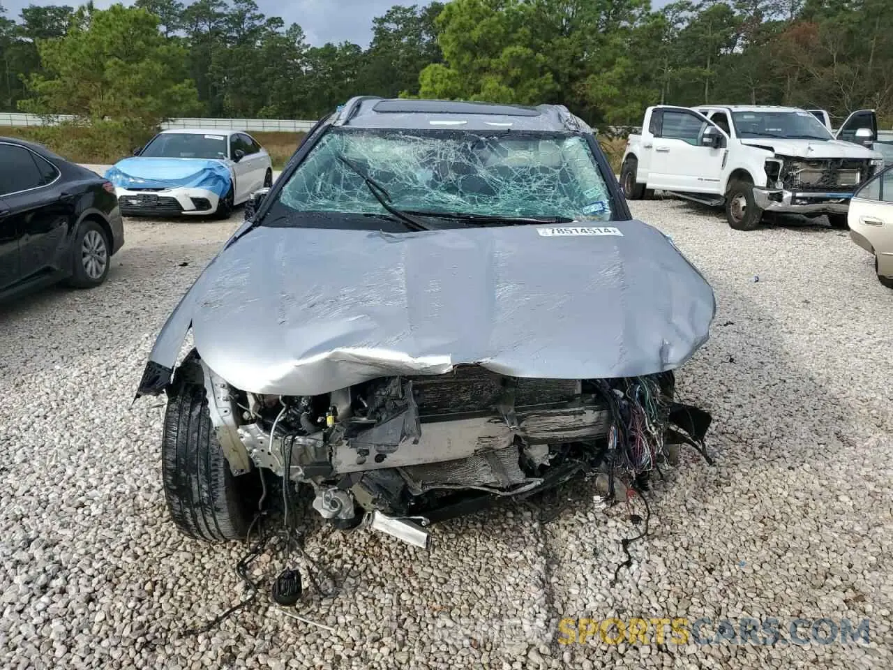 5 fotografías del automóvil dañado 5TDKDRAH6PS005040 TOYOTA HIGHLANDER 2023