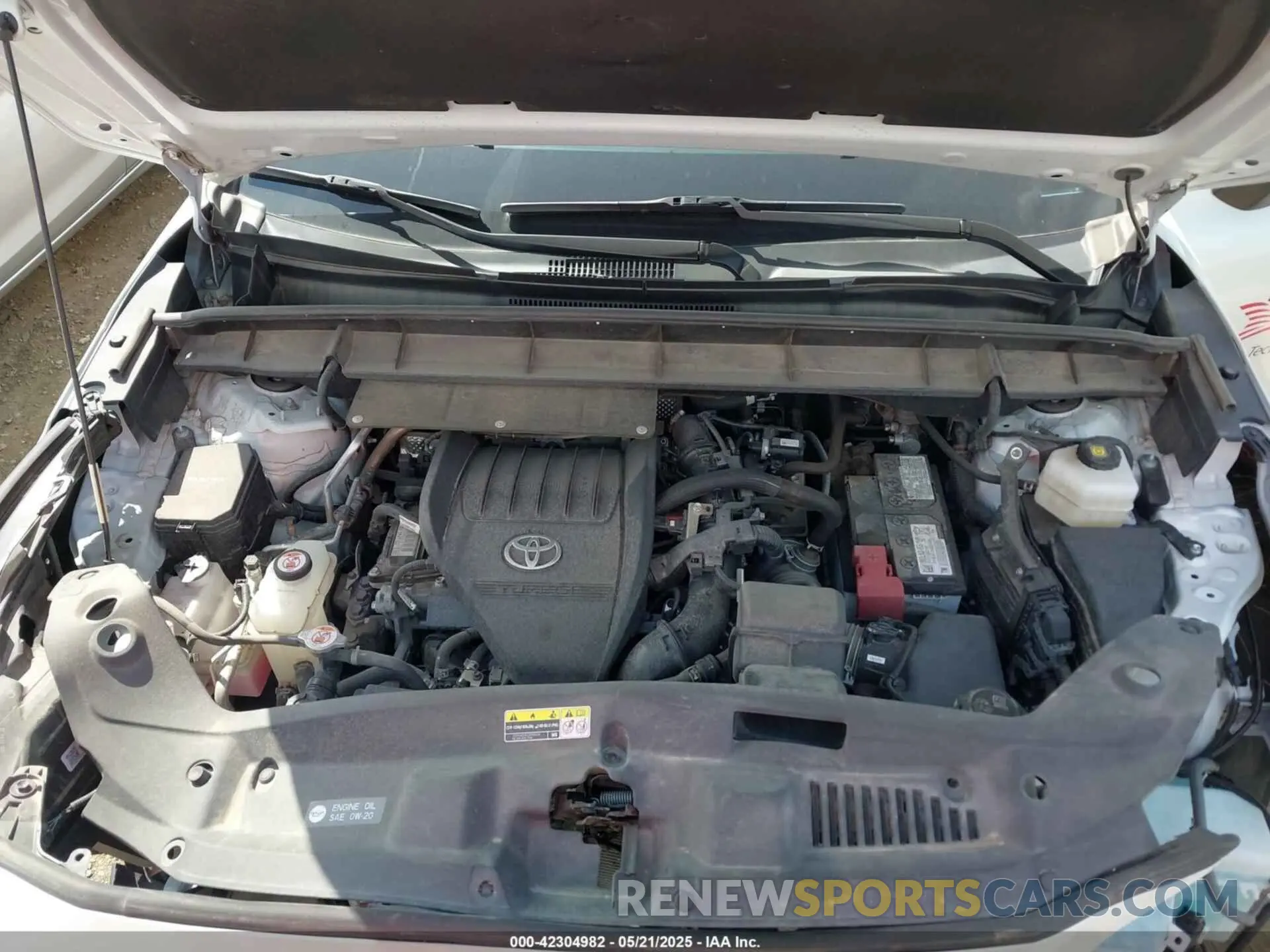 10 fotografías del automóvil dañado 5TDKDRAH6PS007743 TOYOTA HIGHLANDER 2023