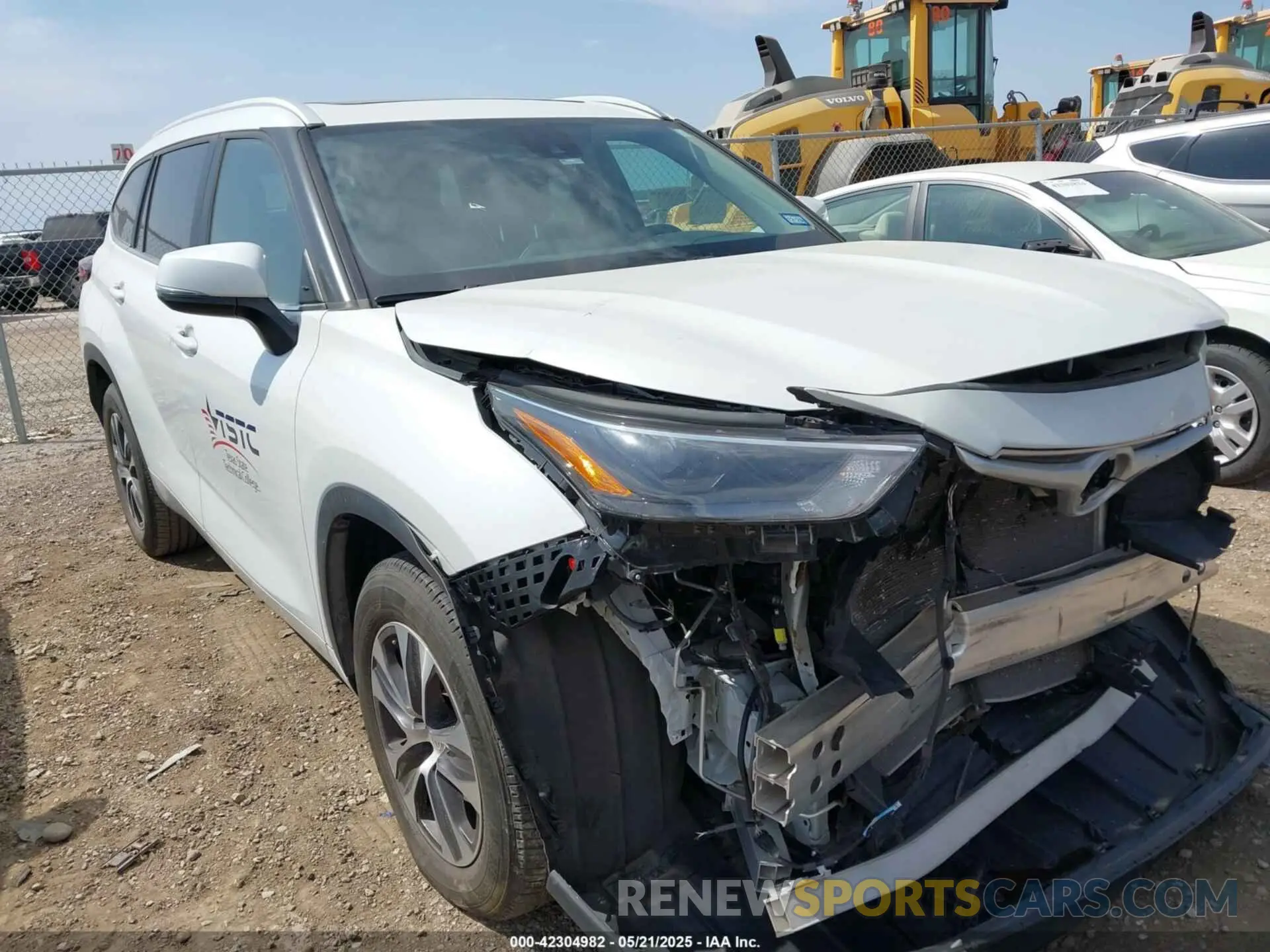 17 fotografías del automóvil dañado 5TDKDRAH6PS007743 TOYOTA HIGHLANDER 2023